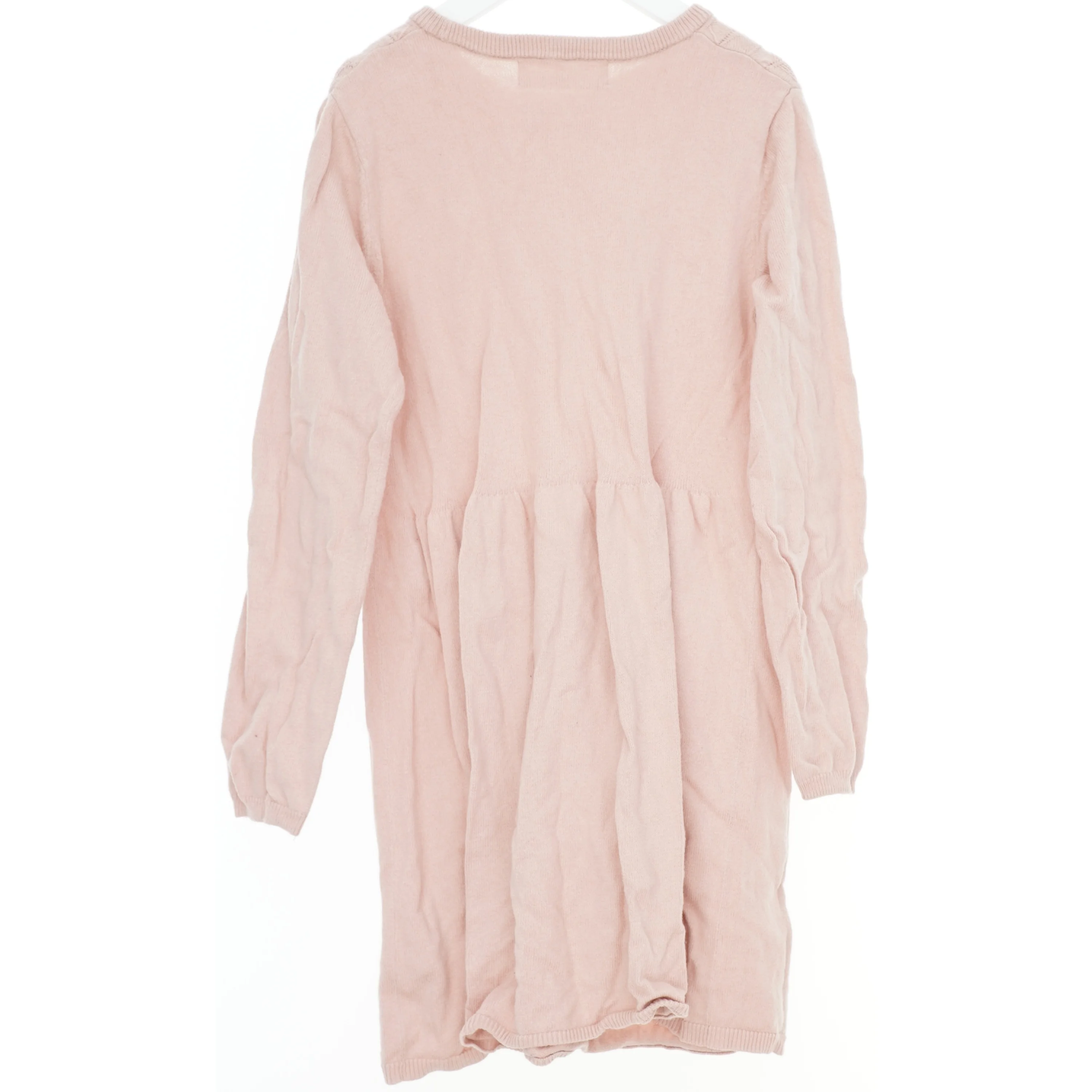 Strikkjole med langt ærme fra H&M (str. 140)