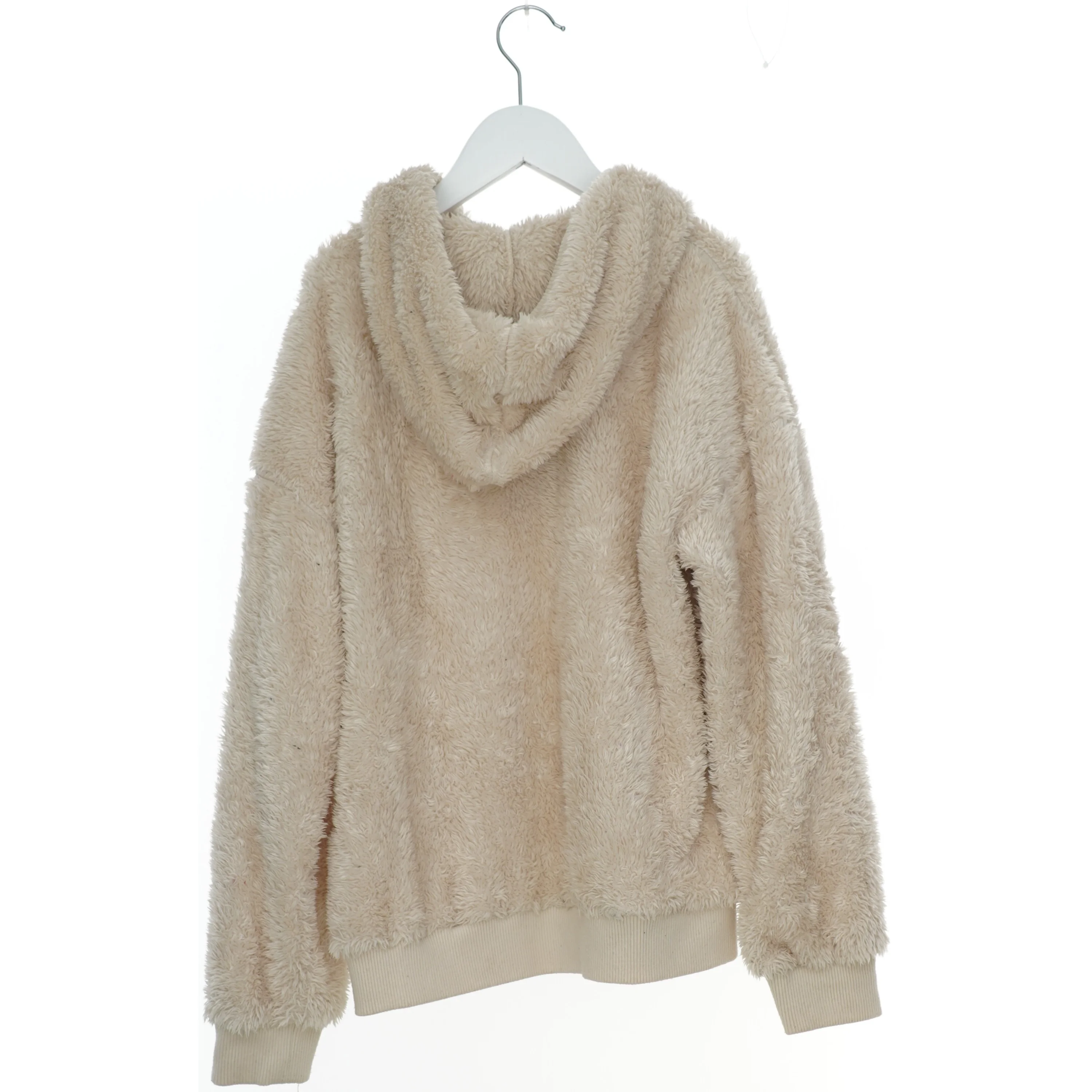 Fleece hættetrøje med lomme fra H&M (str. 140)