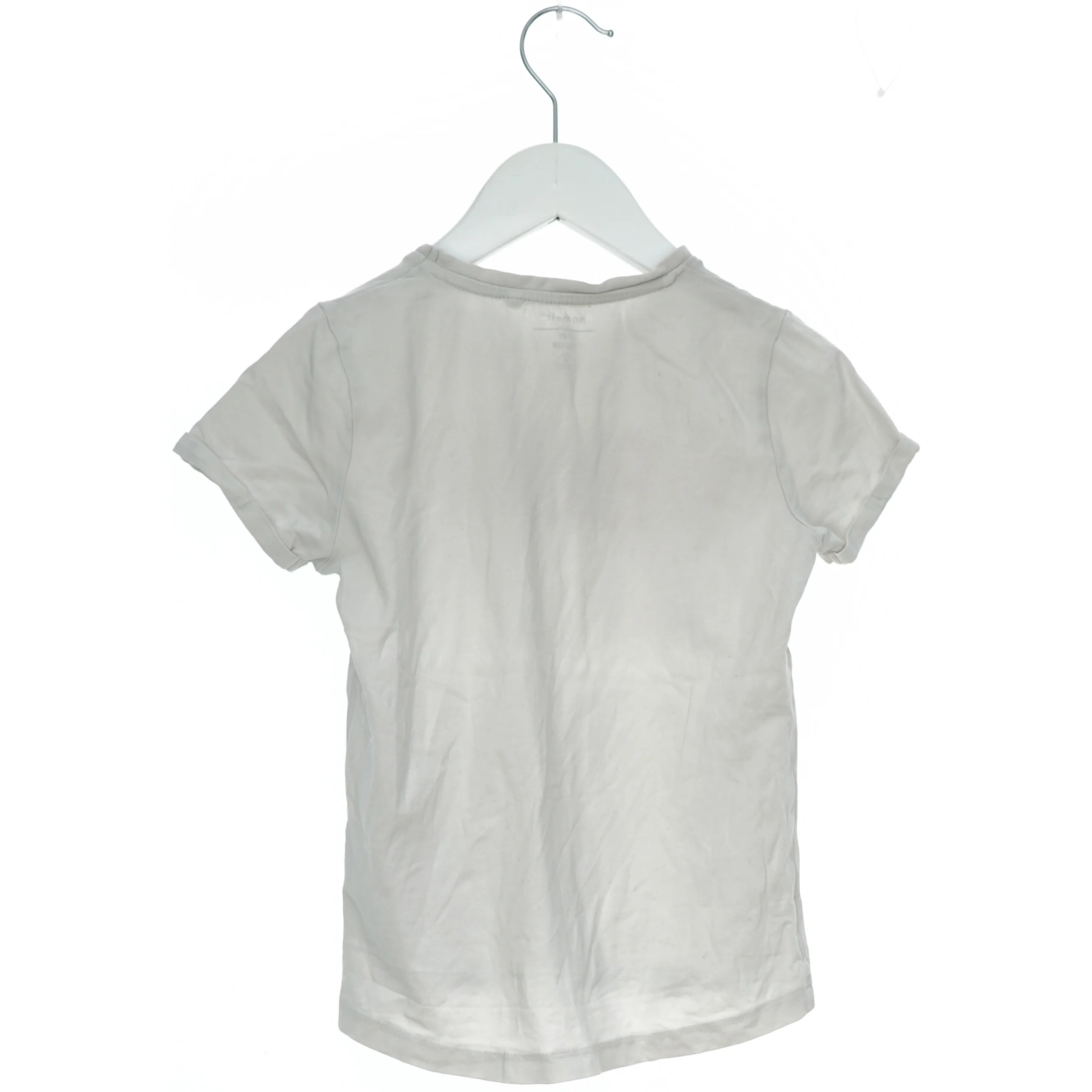 Hvid T-shirt med 'FRIDAY' tryk fra Name It (str. 128)