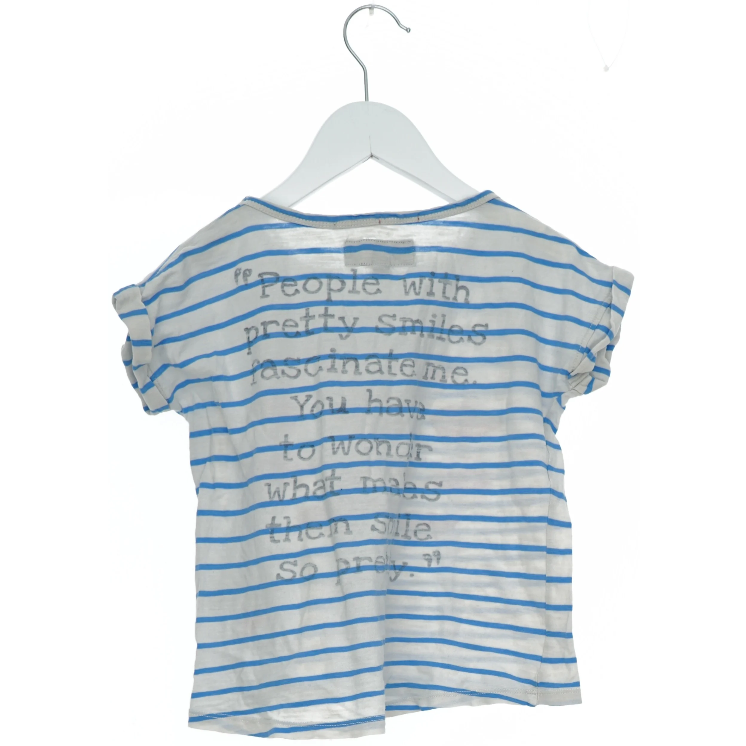 T-shirt med striber og læbedesign fra Pepe Jeans (str. 128)