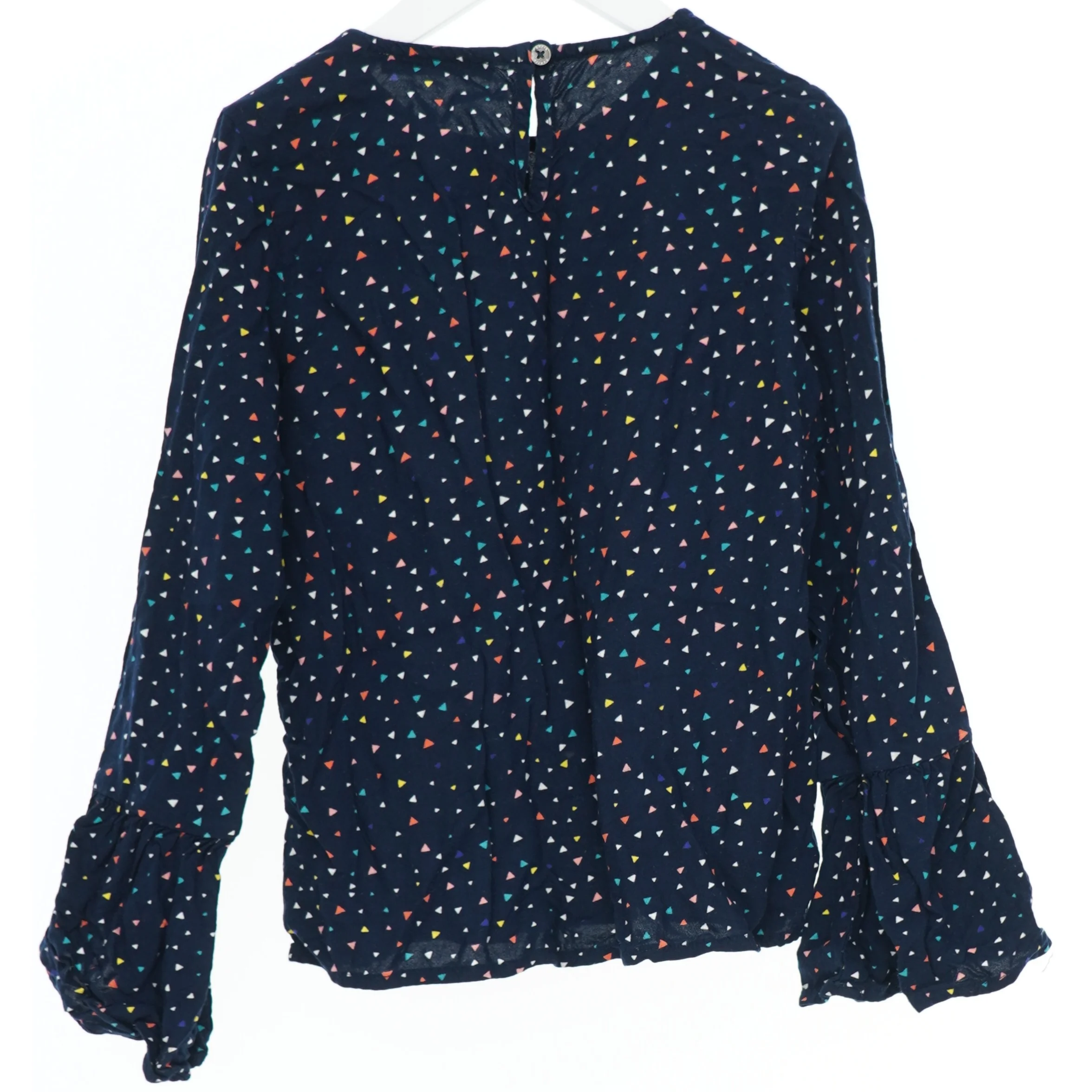 Langærmet bluse med mønster fra Garcia (str. 146)