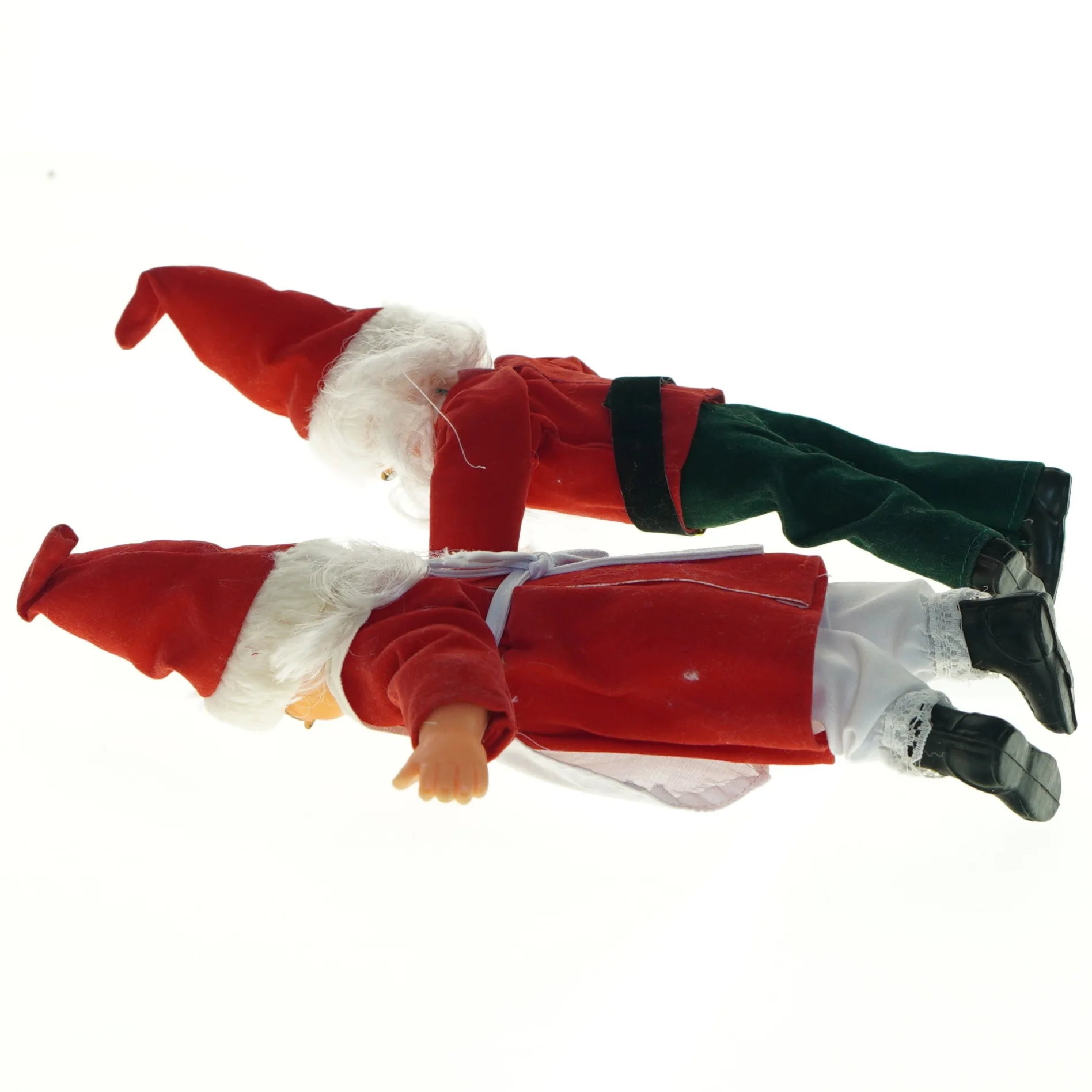 Julemand og kone figurer (str. 25x18 cm)