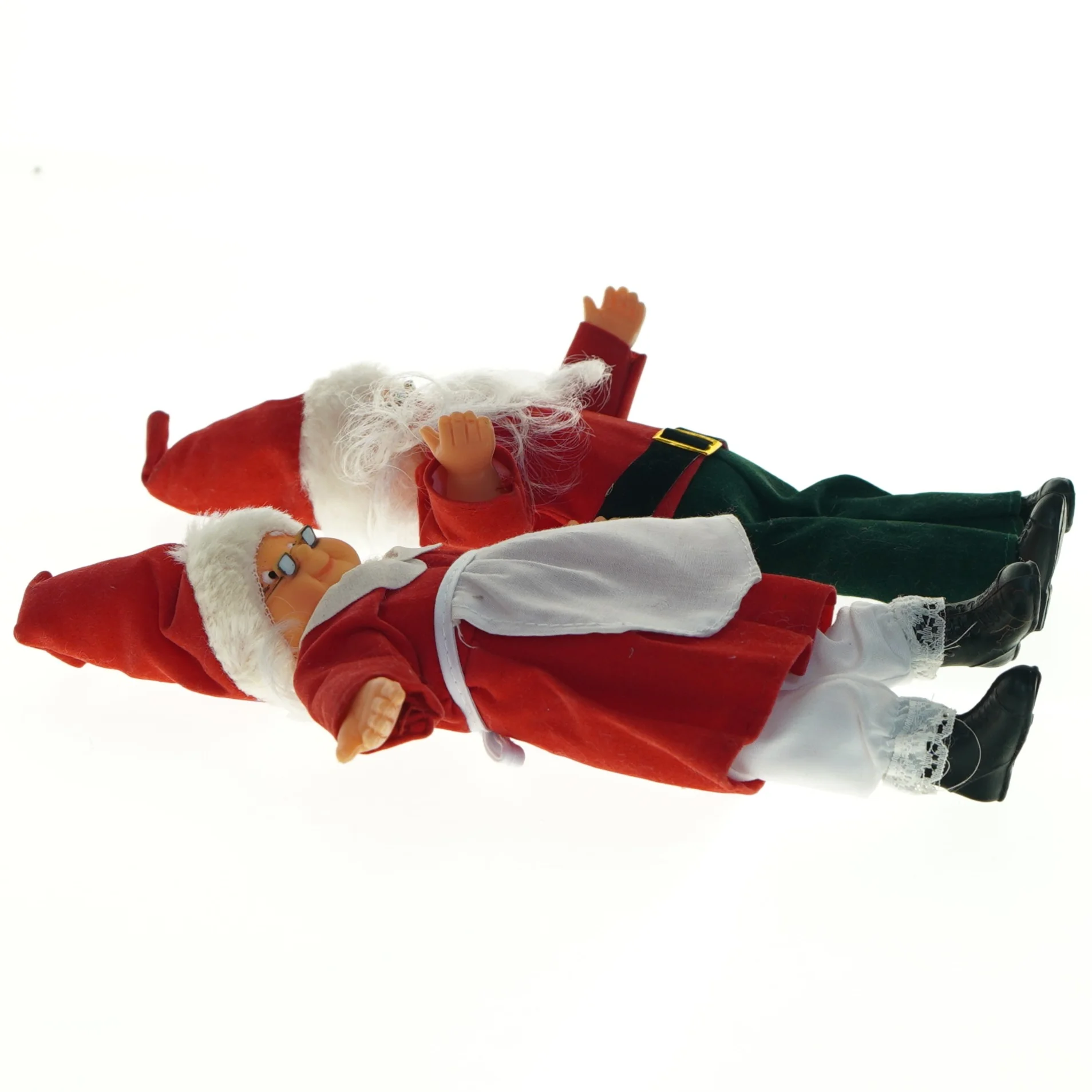 Julemand og kone figurer (str. 25x18 cm)