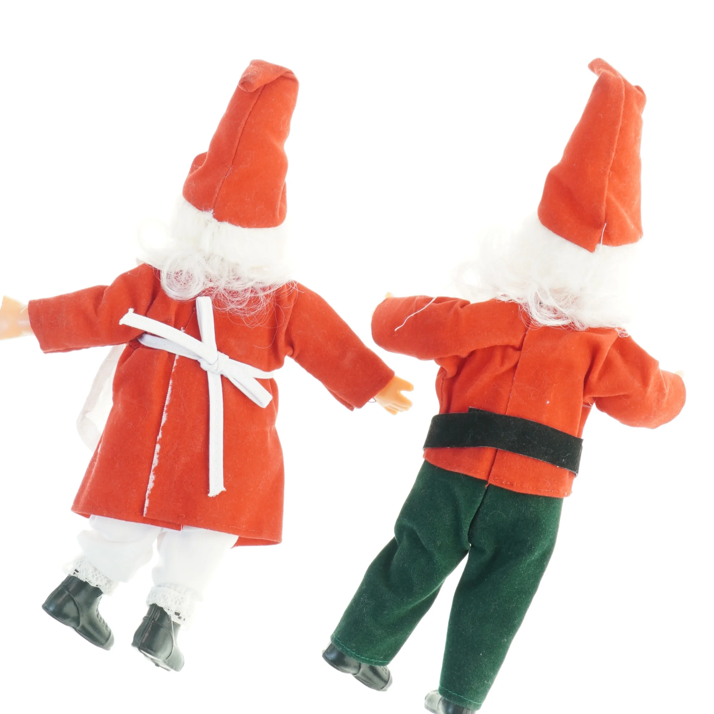 Julemand og kone figurer (str. 25x18 cm)