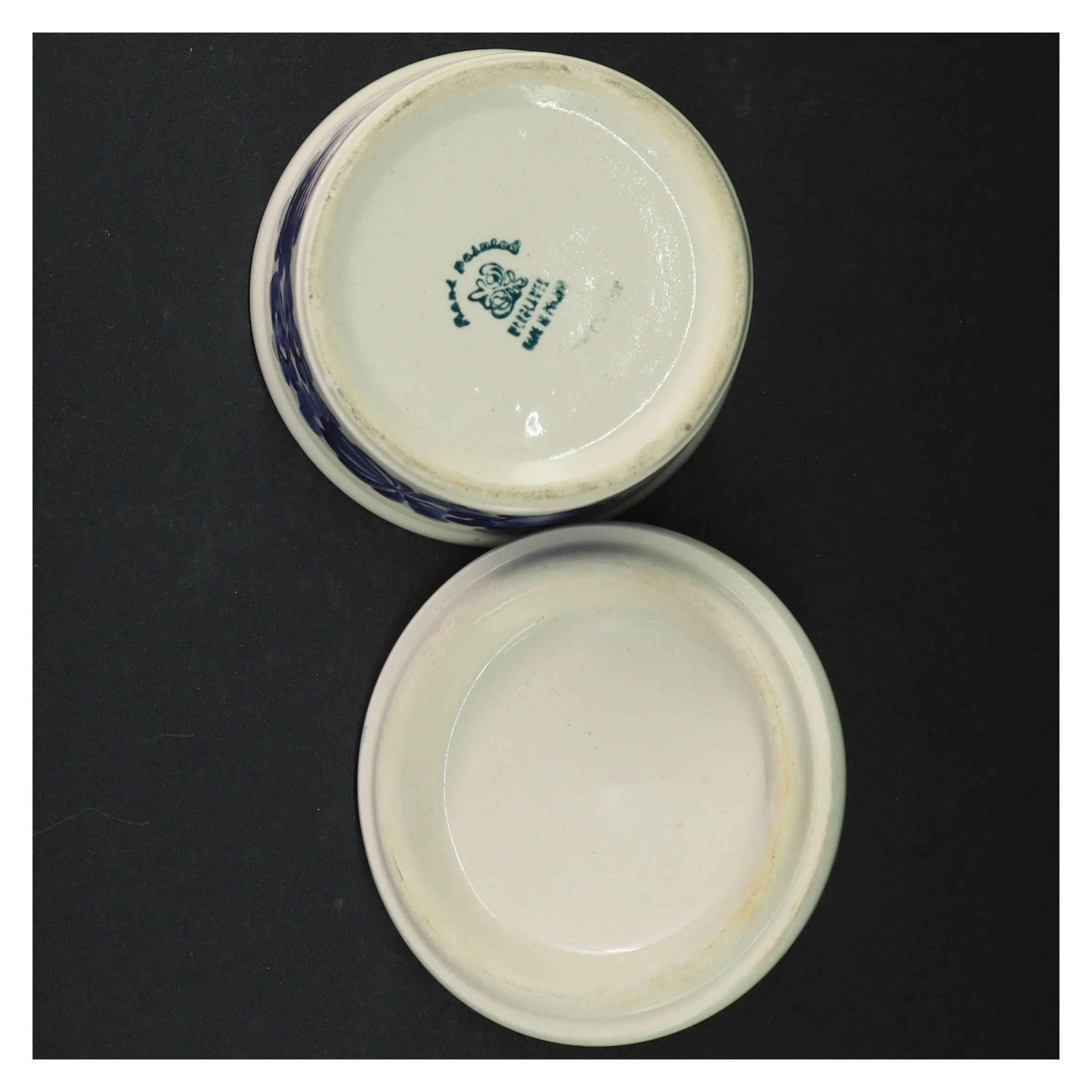 Sukkerskål med låg (str. Ø 12 cm)