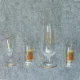 Blandede glas (str. 8 x 5 cm 16 x 5 cm 10 x 4 cm)