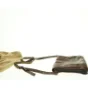 Læder pung med skulderrem fra Moriconelli (str. 20 x 28 cm)