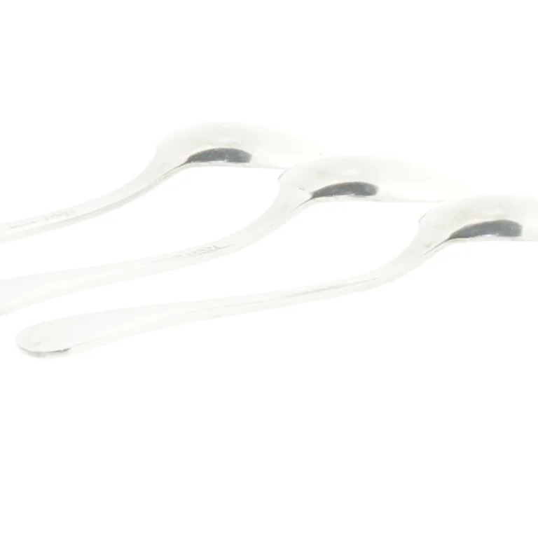 Sølvfarvede teskeer (str. 13 cm)