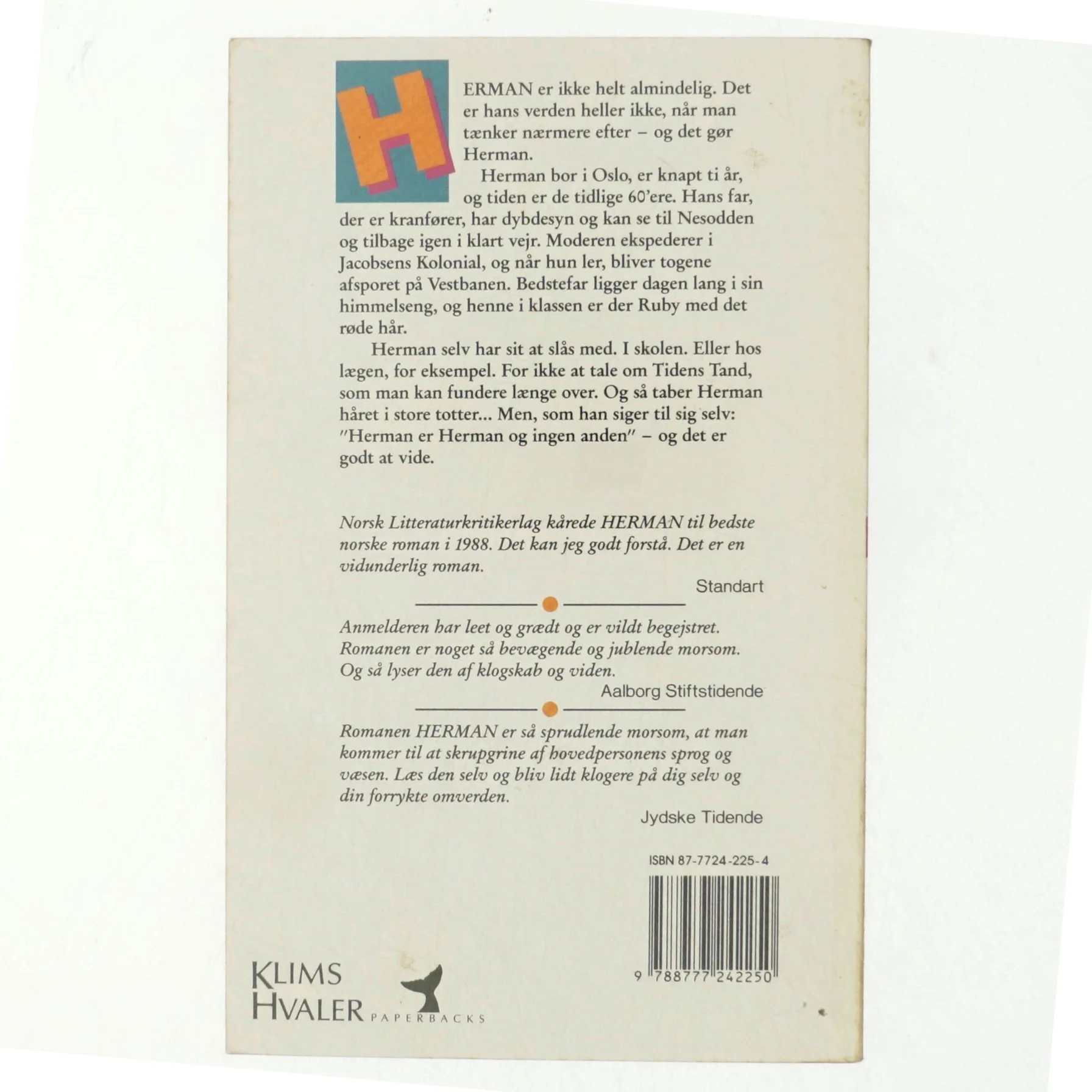 Herman af Lars Saabye Christensen (f. 1953) (Bog)