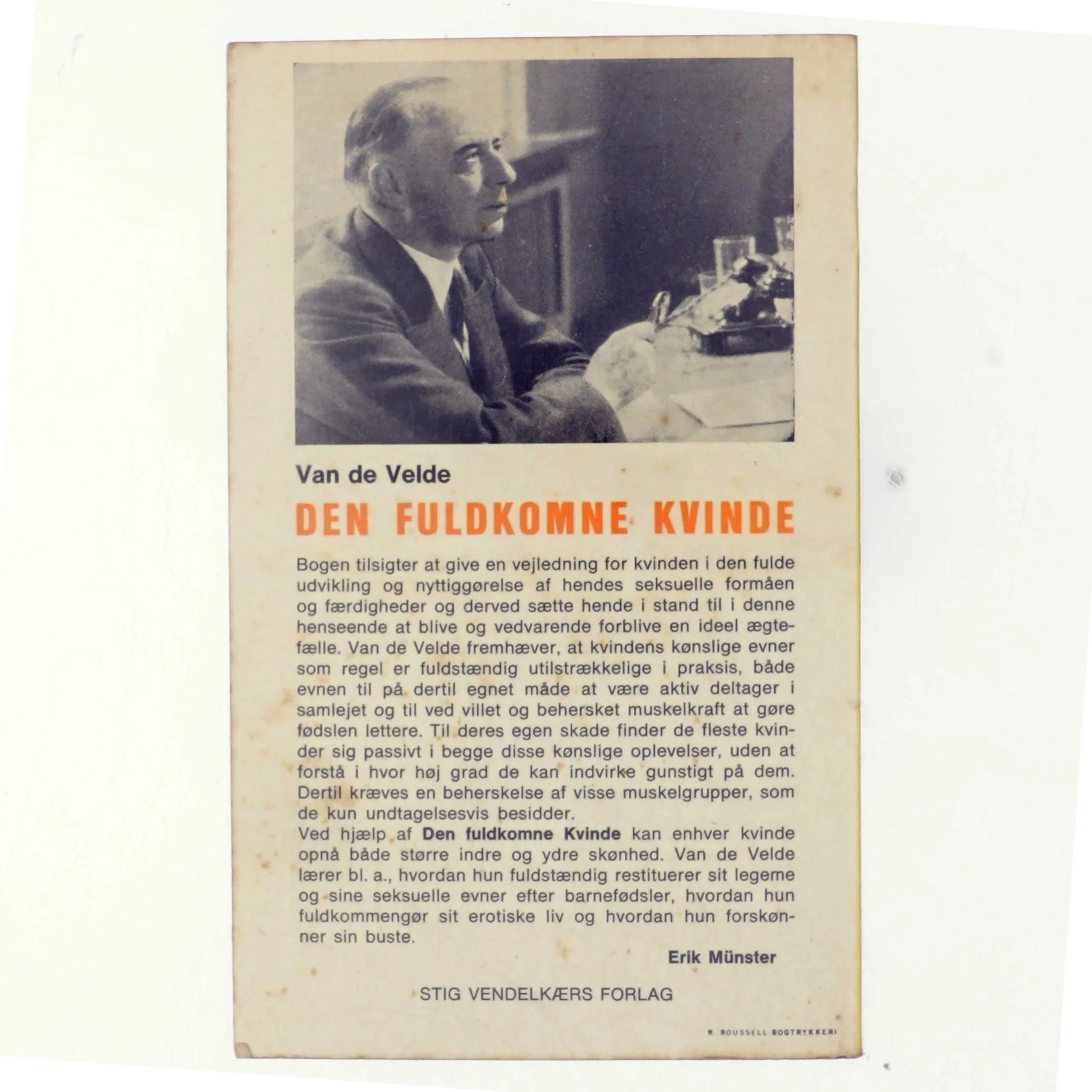 Den fuldkomne kvinde af Van de Velde