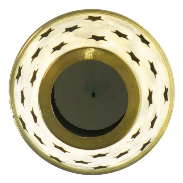 Messing lysestage (str. 11x8,5 cm)