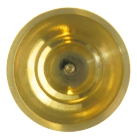 Messing lysestage (str. 11x8,5 cm)