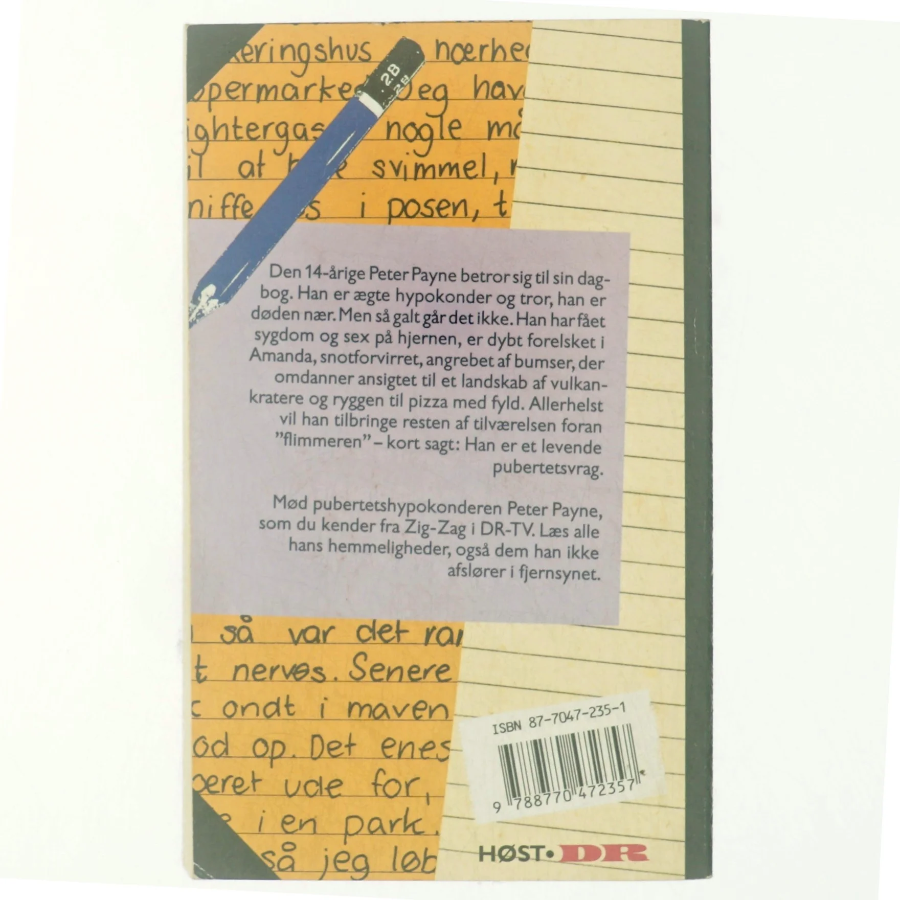 Dage i en teenagers liv : en hypokonders dagbog (Bog)