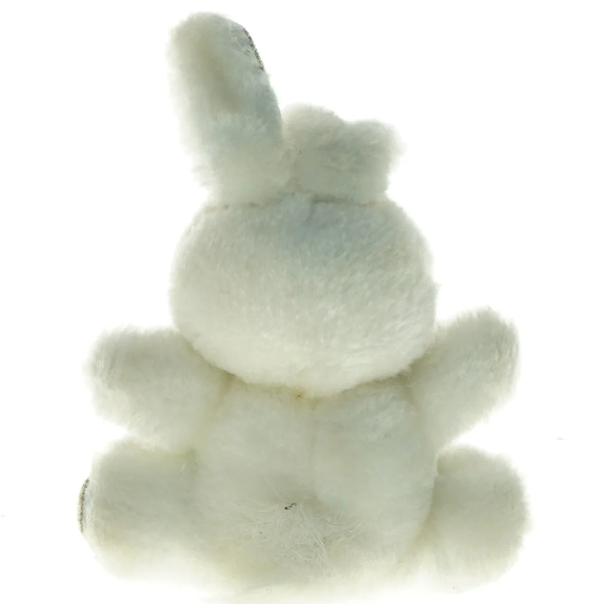 Blød plysbamsekanin (str. 13 x 11 cm)