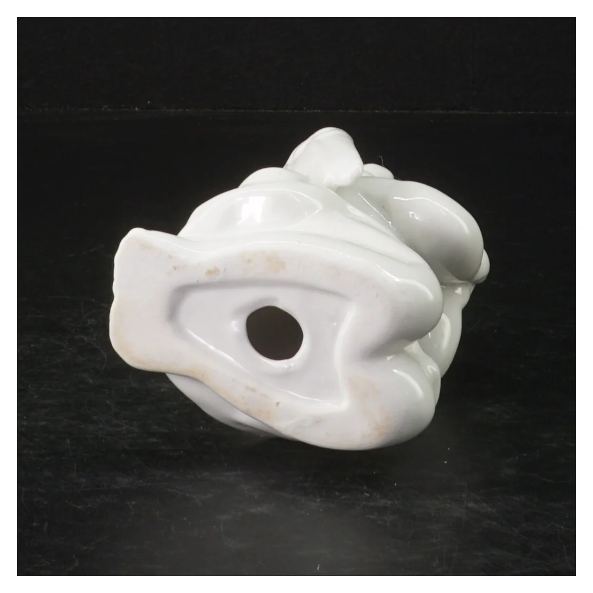 Hvid porcelæns engel (str. 13 cm)