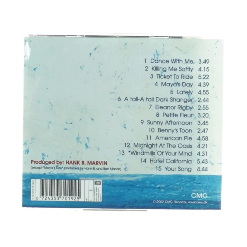 Hank Marvin - Guitar Player CD fra CMC Records