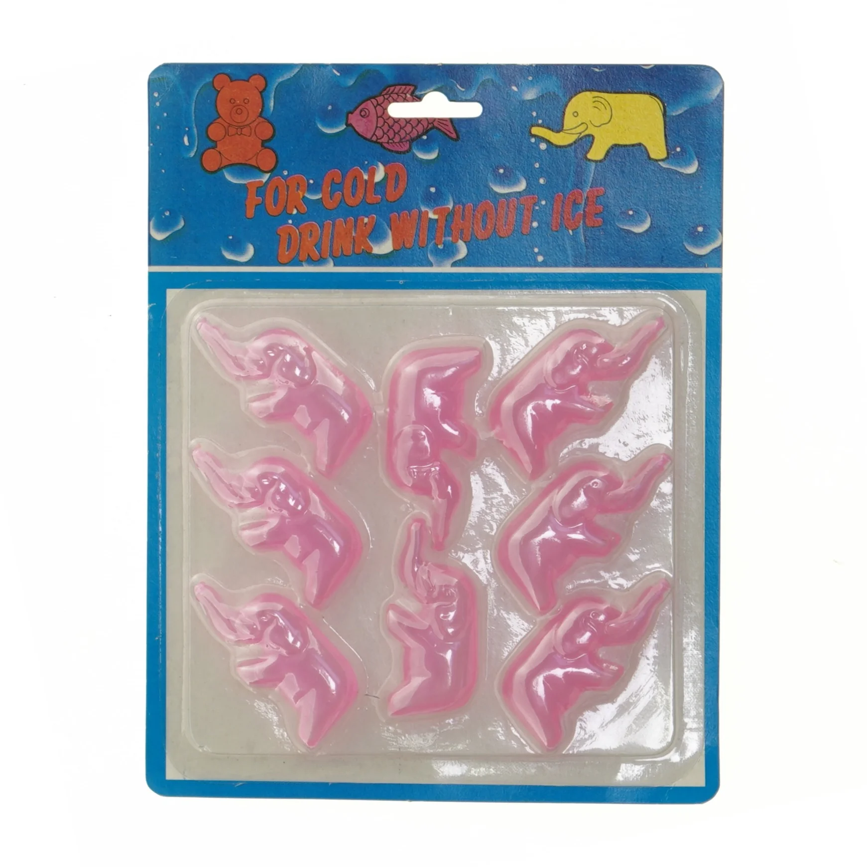 Isterningebakke med elefantformer (str. 8)