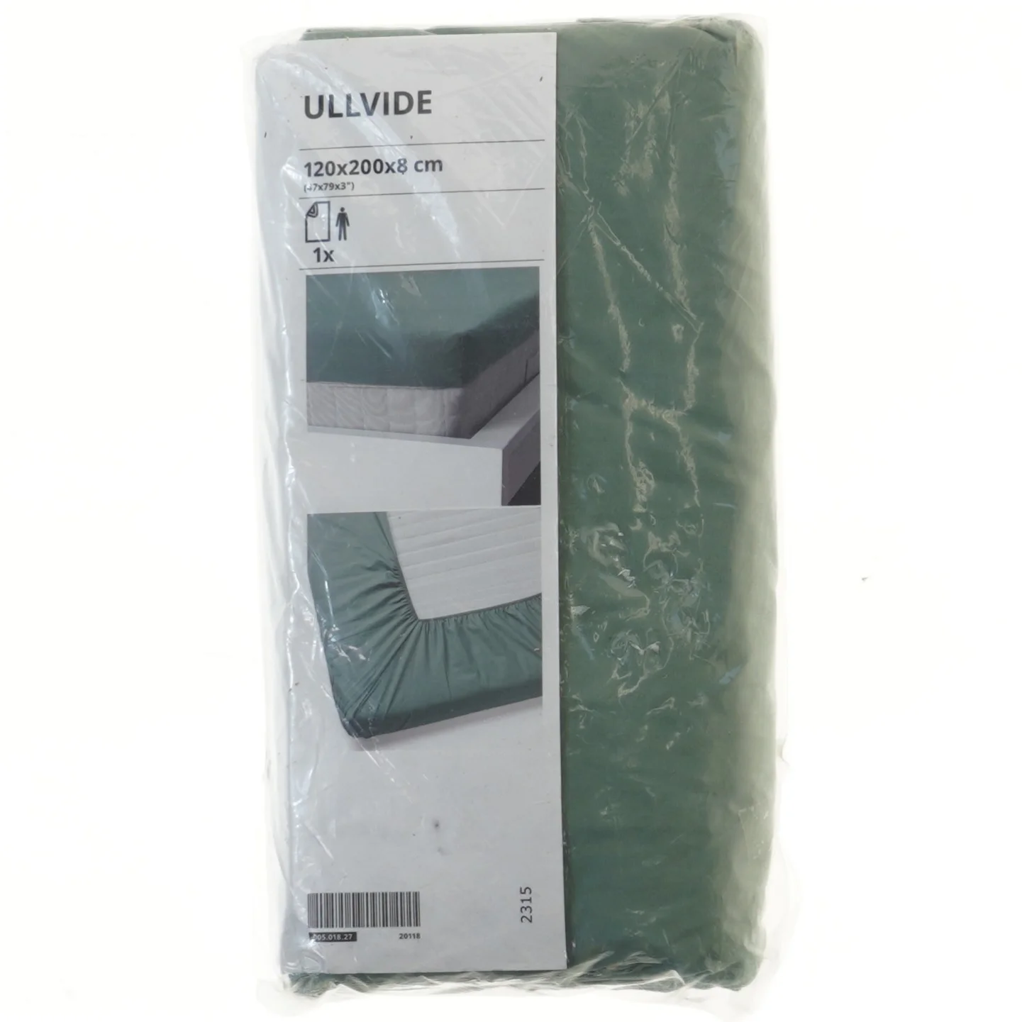 Ikea Ullvide lagen 120x200 cm fra IKEA (str. 120x200x8 cm)