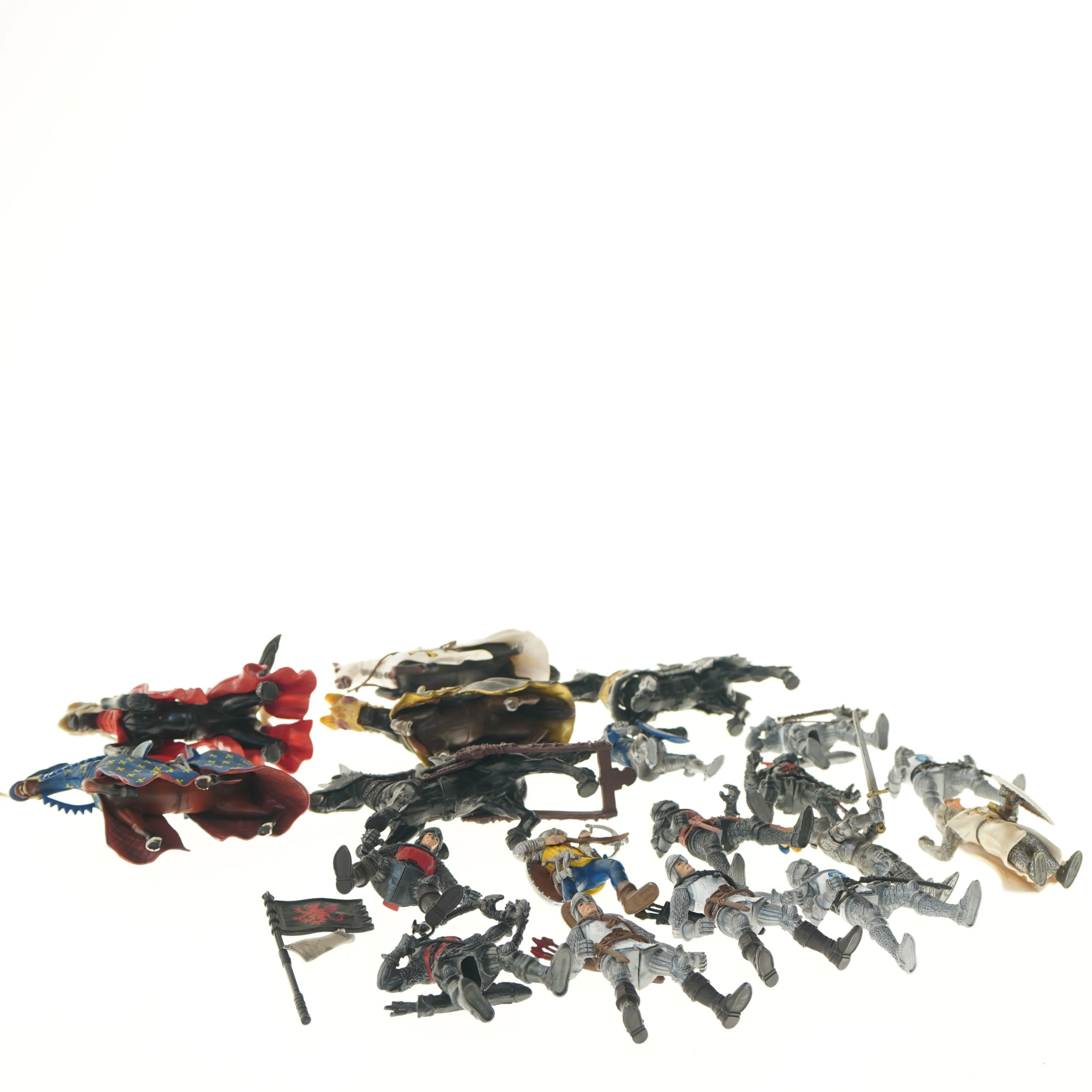 Papo Ridderfigurer med heste (str. 14 cm)