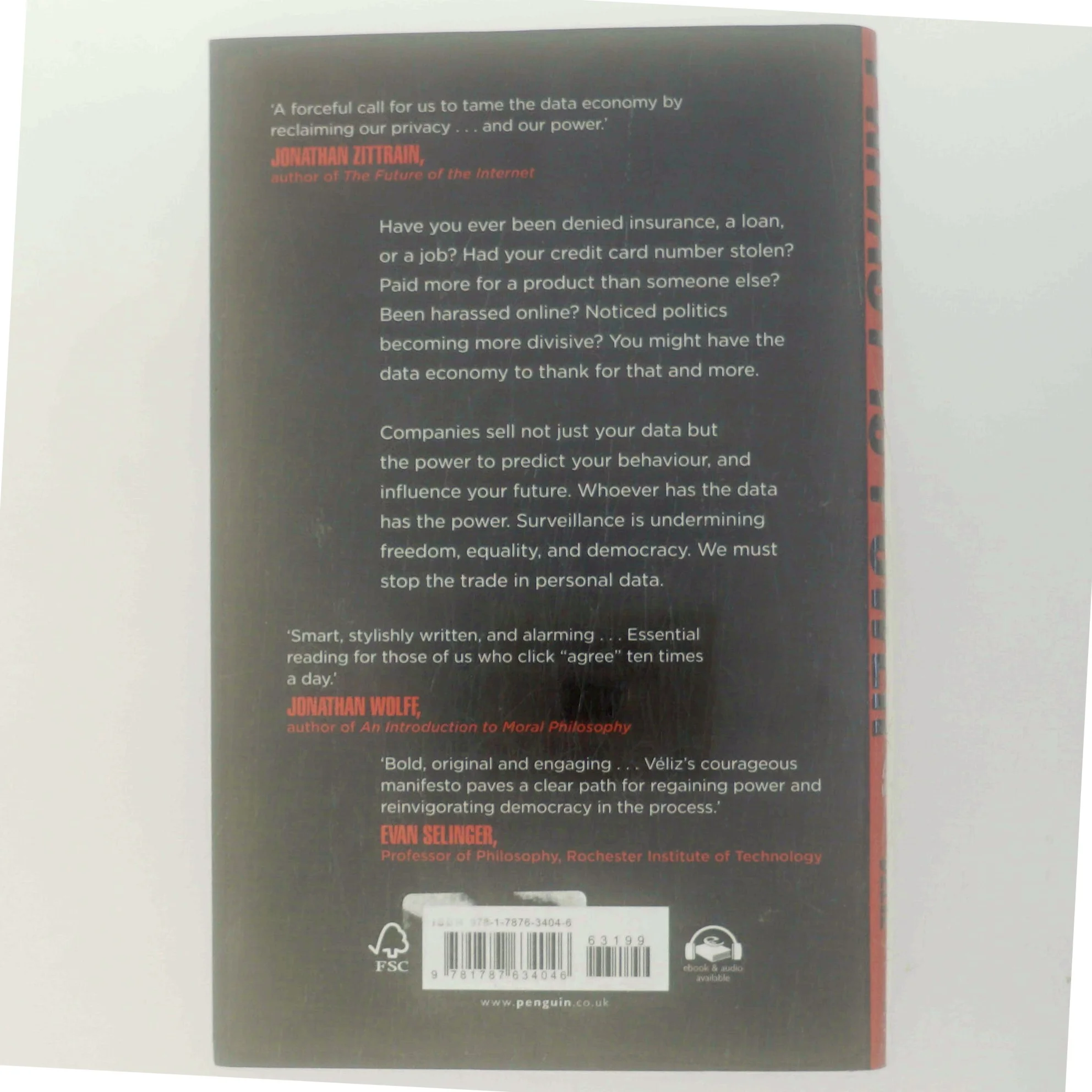 Privacy is Power af Carissa Véliz (Bog)