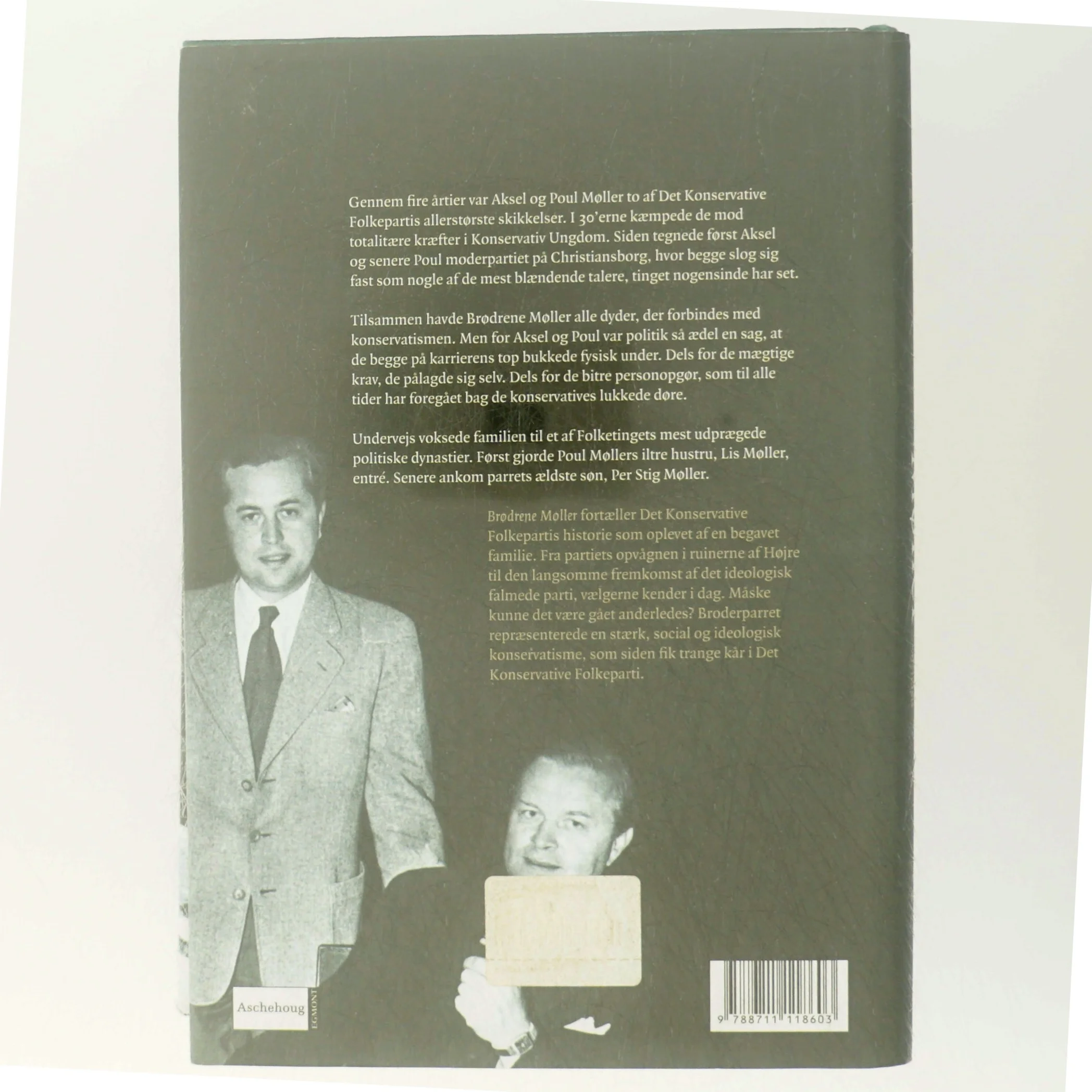 Brødrene Møller : historien om et konservativt dynasti af Nikolaj Bøgh (Bog)