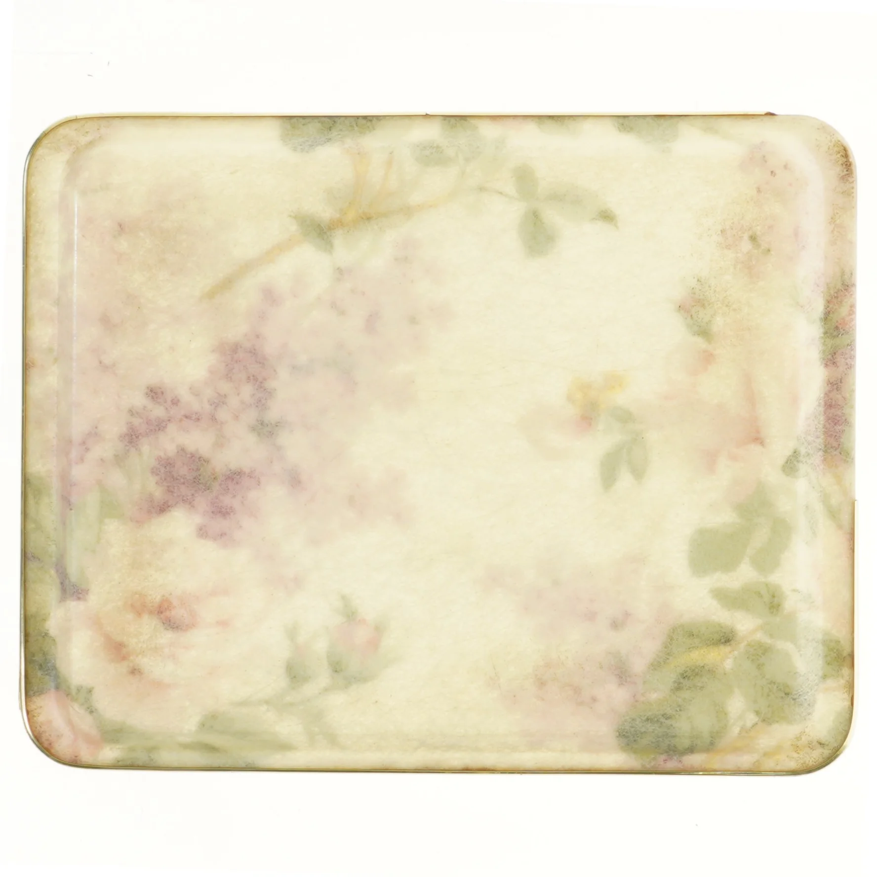 Vintage bakke med blomsterprint (str. 36x28 cm)