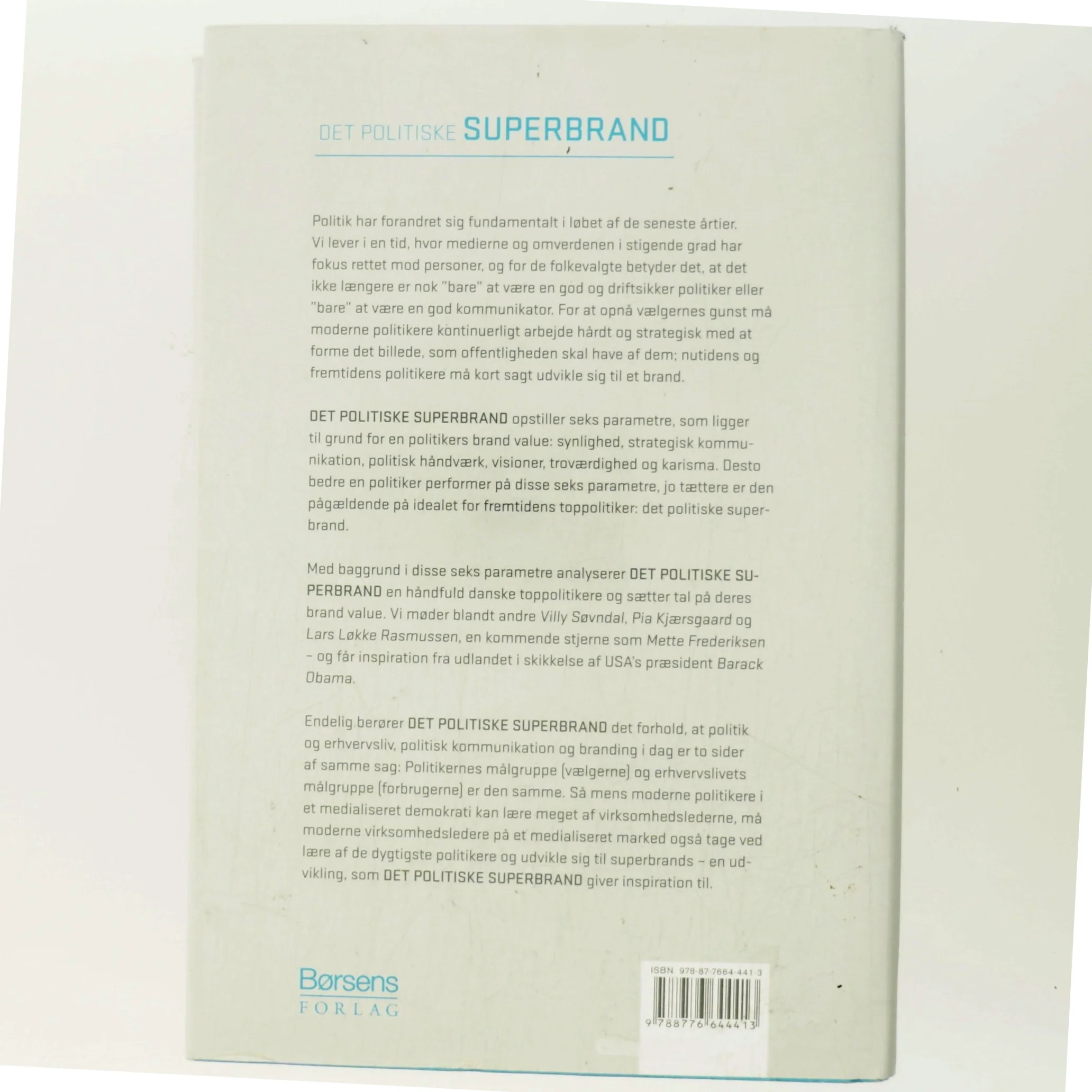 Det politiske superbrand (Bog)