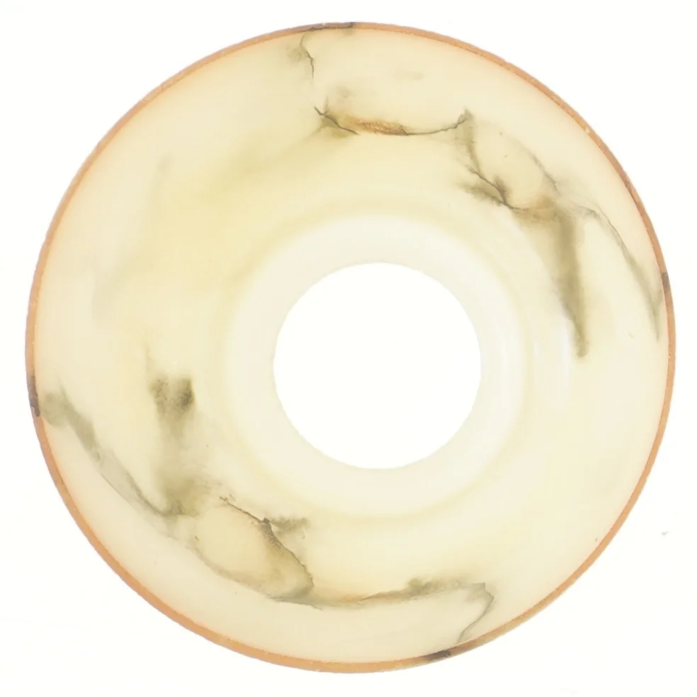 Antik Lys kuppel til lampe (str. Ø 18 cm)