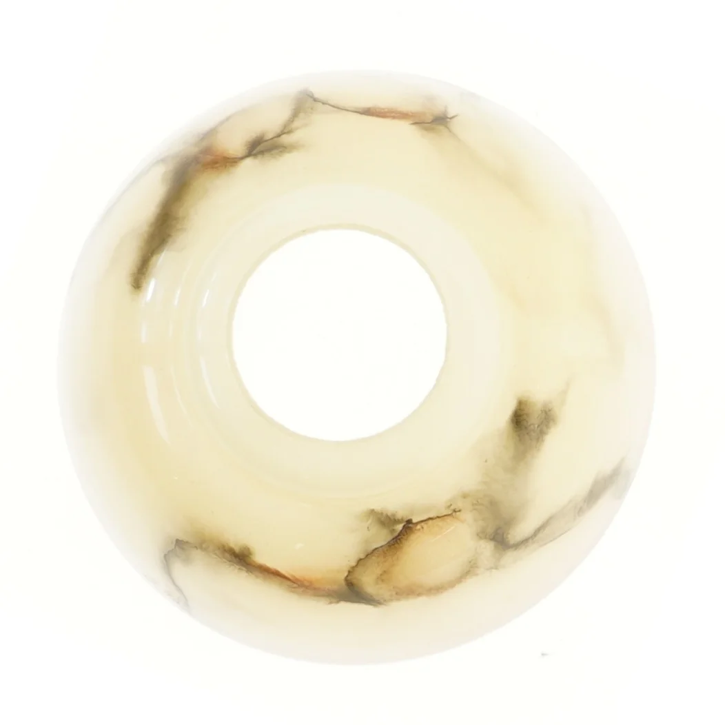 Antik Lys kuppel til lampe (str. Ø 18 cm)