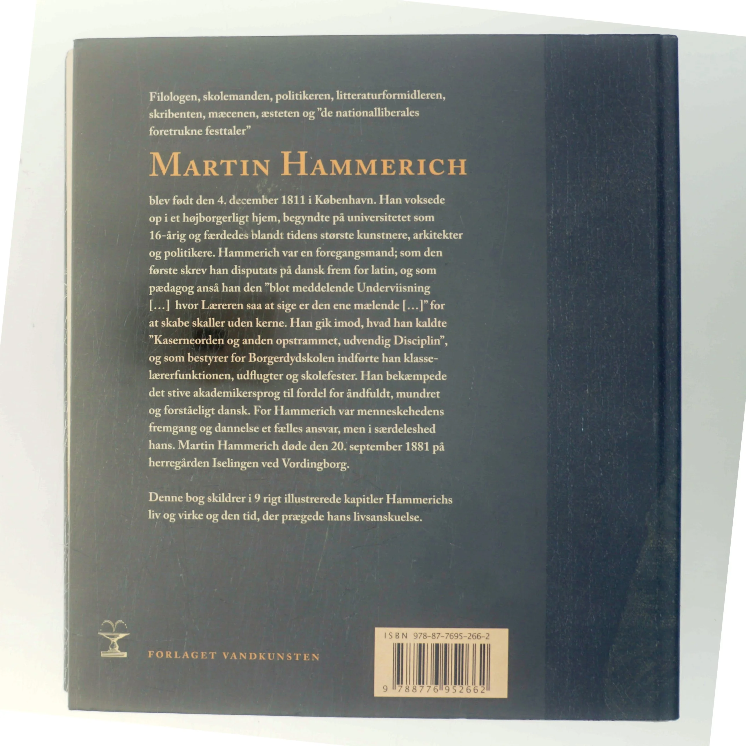 Martin Hammerich : kunst og dannelse i guldalderen af Jesper Brandt Andersen (Bog)