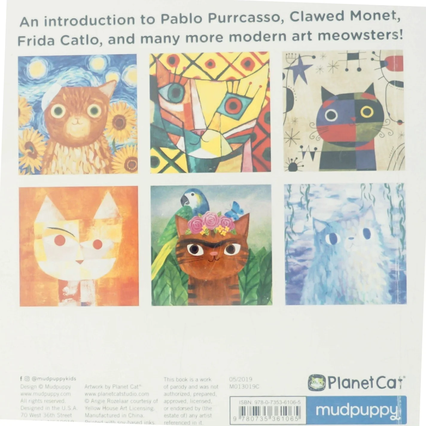 Artsy Cats Board Book af Mudpuppy (Bog)