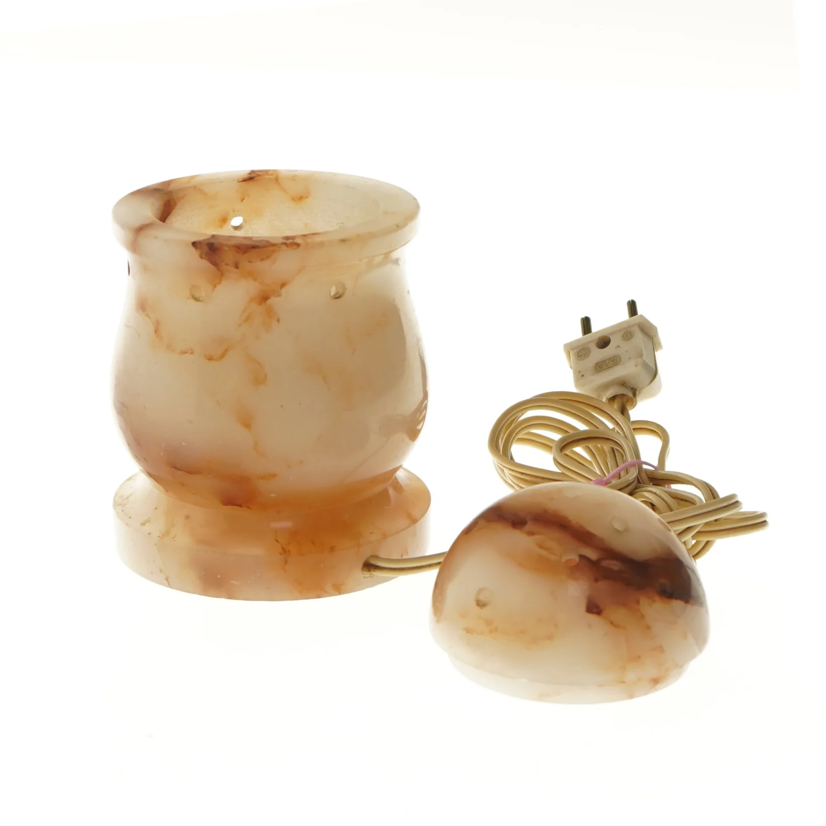 Ozon bordlampe i Onyx Alabast (str. Ø 10,5x17 cm)