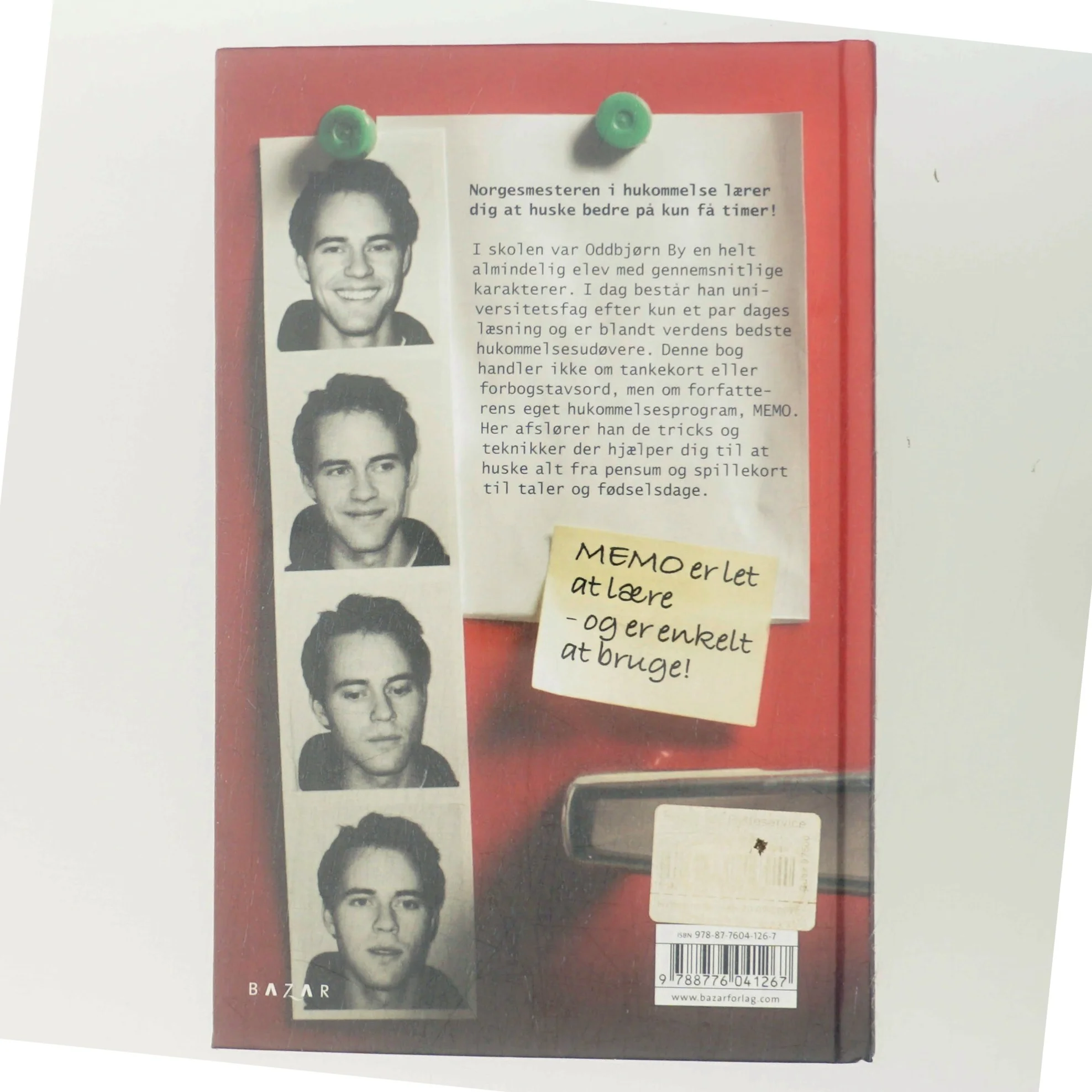 Memo : den nemme vej til bedre hukommelse af Oddbjørn By (Bog)