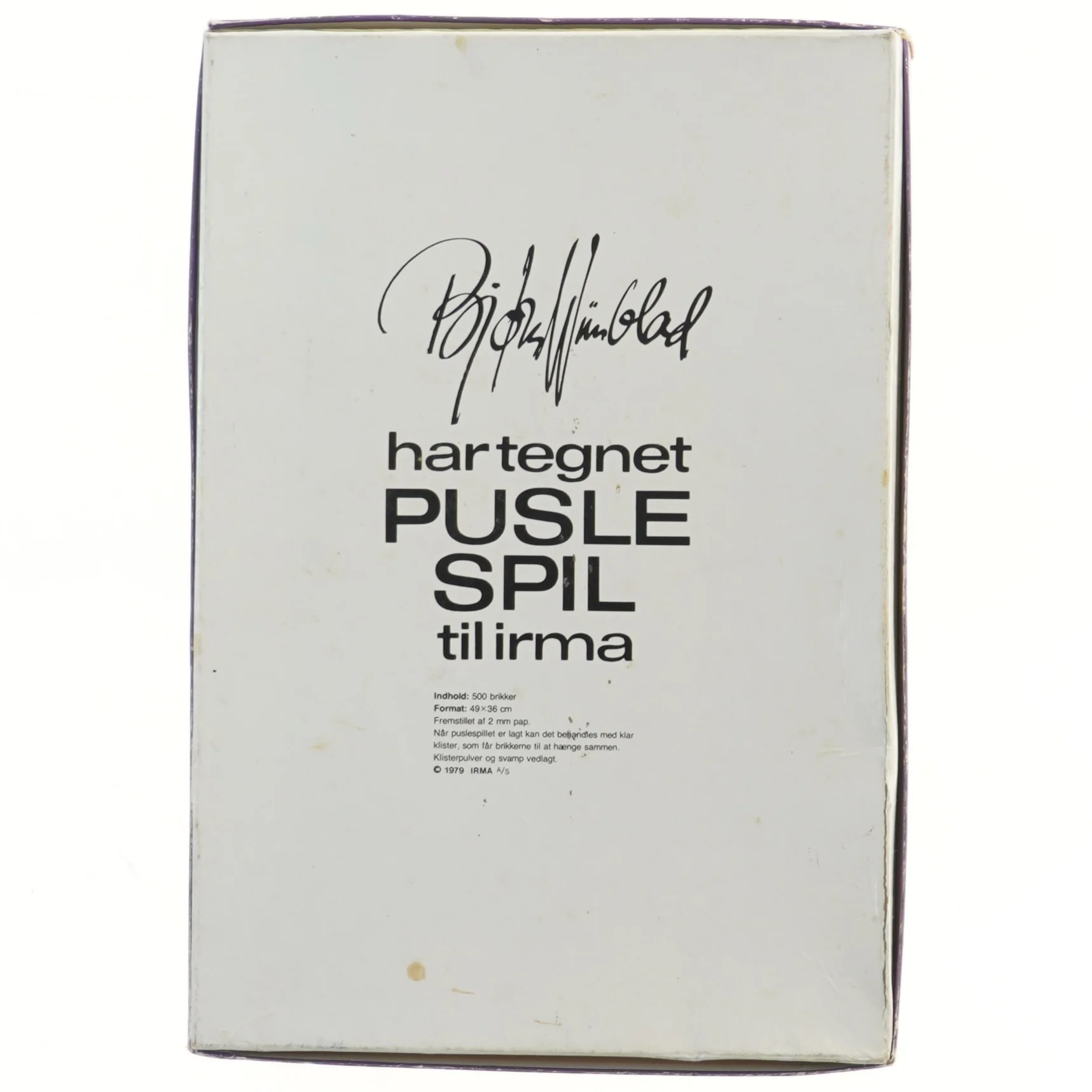 Bjørn Wiinblad Øst puslespil med 500 brikker fra Bjørn Wiinblad (str. 500 brikker cm)