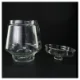 Glas punch bowle serverings skål(str. 27 x 21 cm)