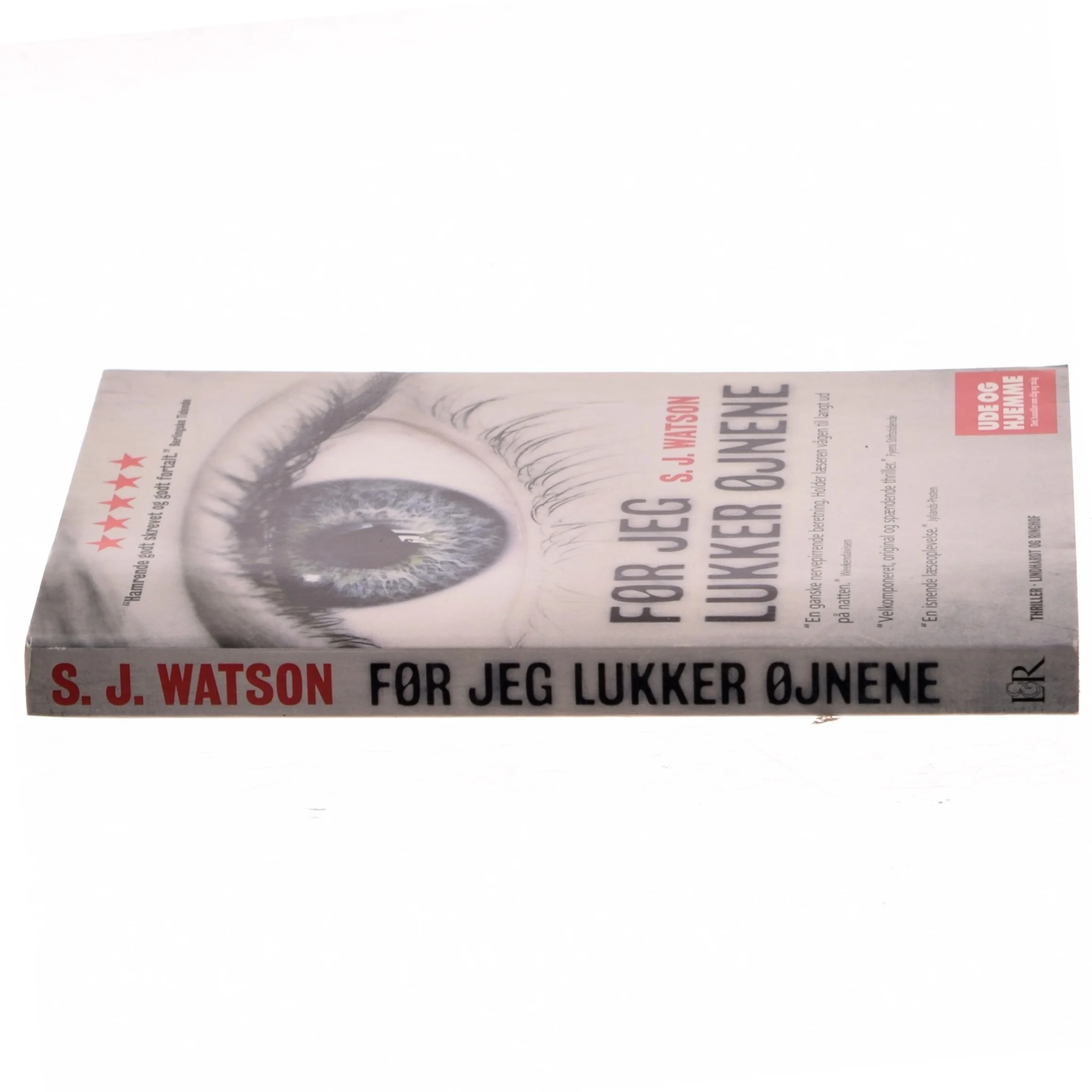 Før jeg lukker øjnene af S. J. Watson (Bog)
