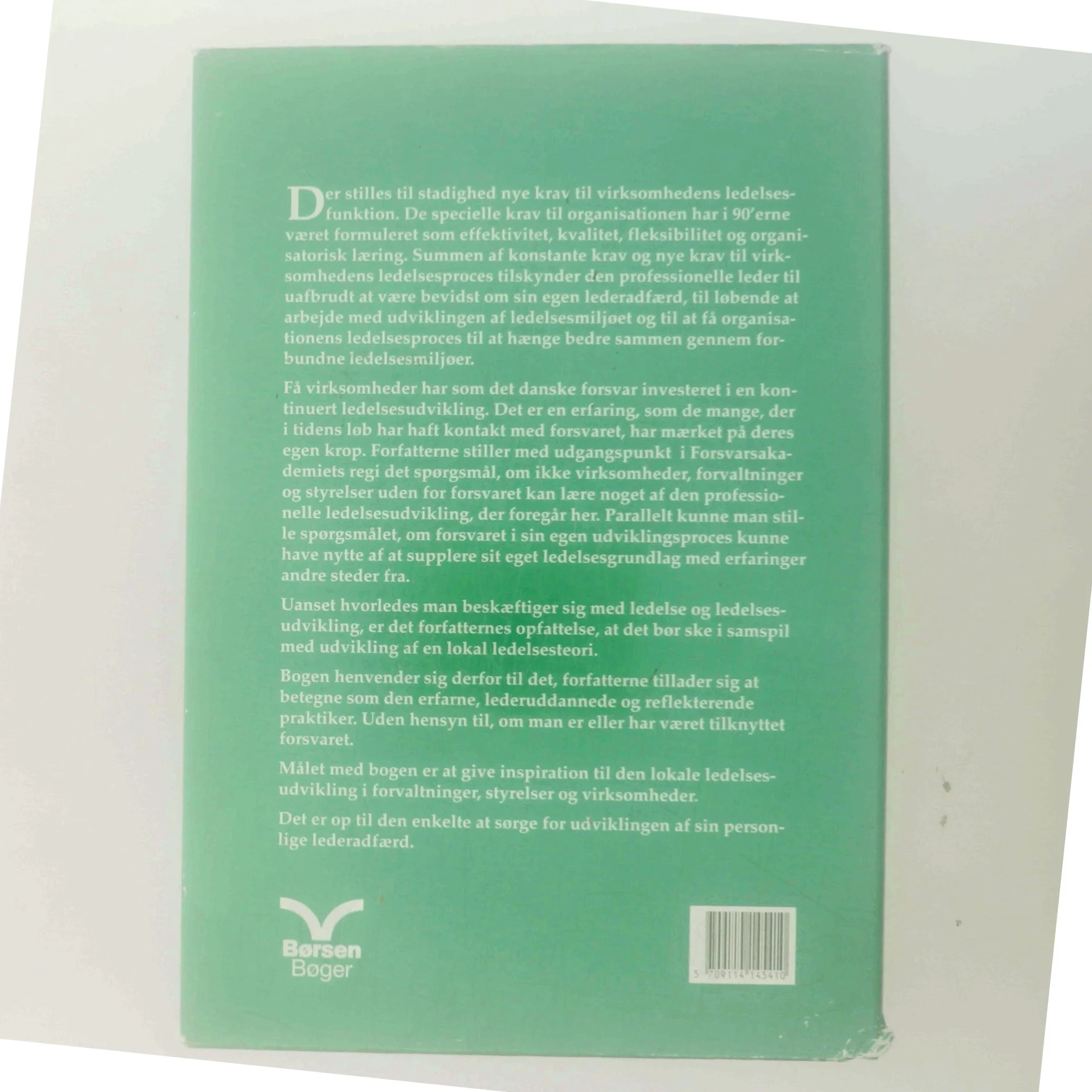 LedelsesUdvikling af Erik Johnsen (Bog)