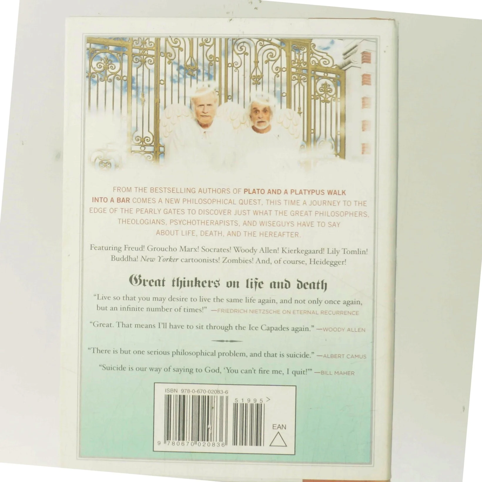 Heidegger and a Hippo Walk Through Those Pearly Gates (Bog)