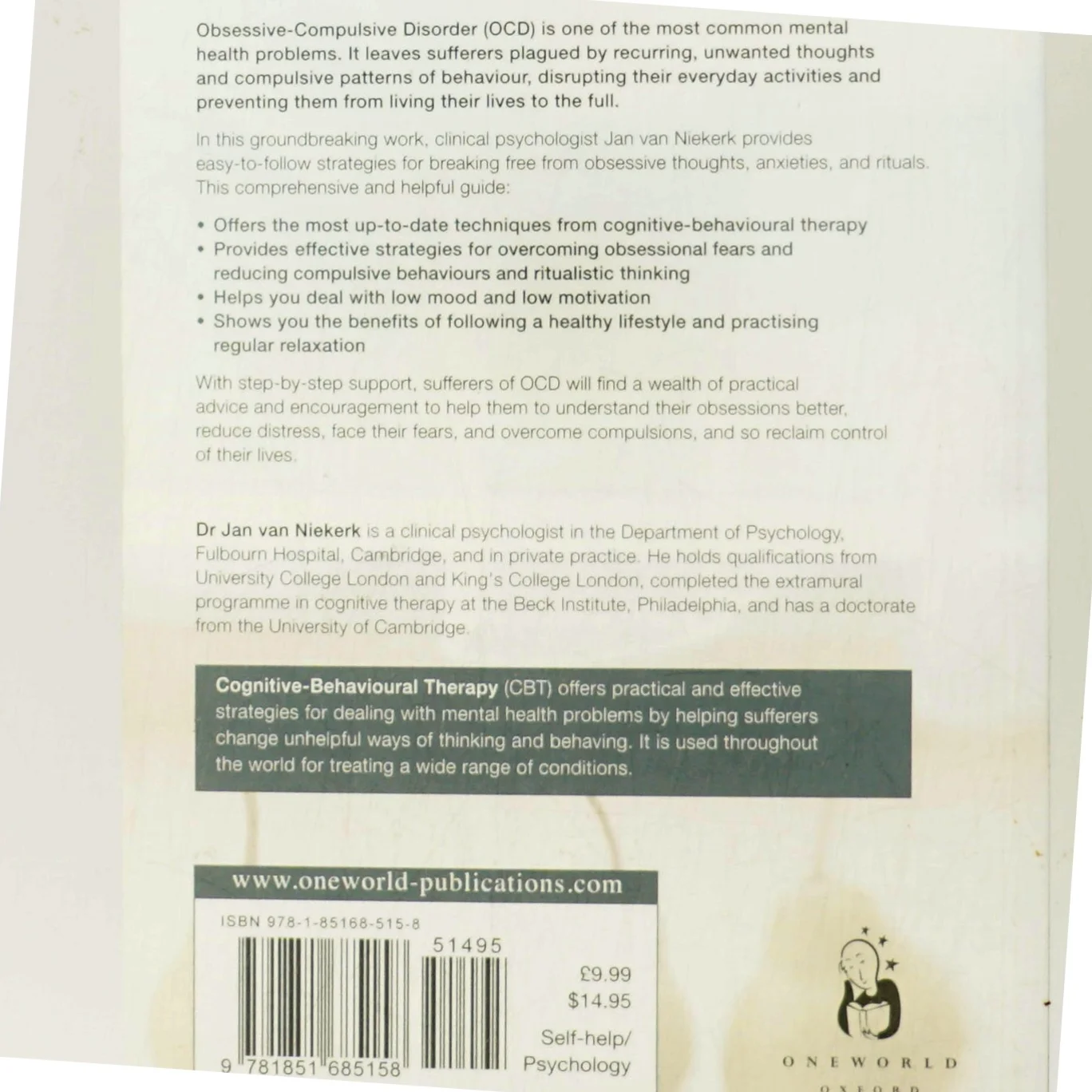 Coping with obsessive compulsive disorder : a step-by-step guide using the latest CBT technicques af Jan Van Niekerk (Bog)