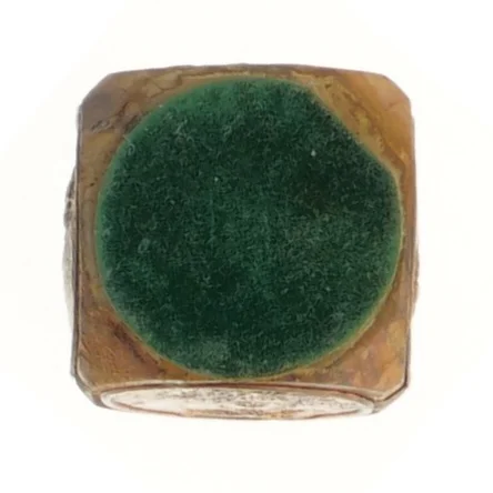 Antik Jerusalem kuglepenholder med kobber (str. 6x6x6 cm)