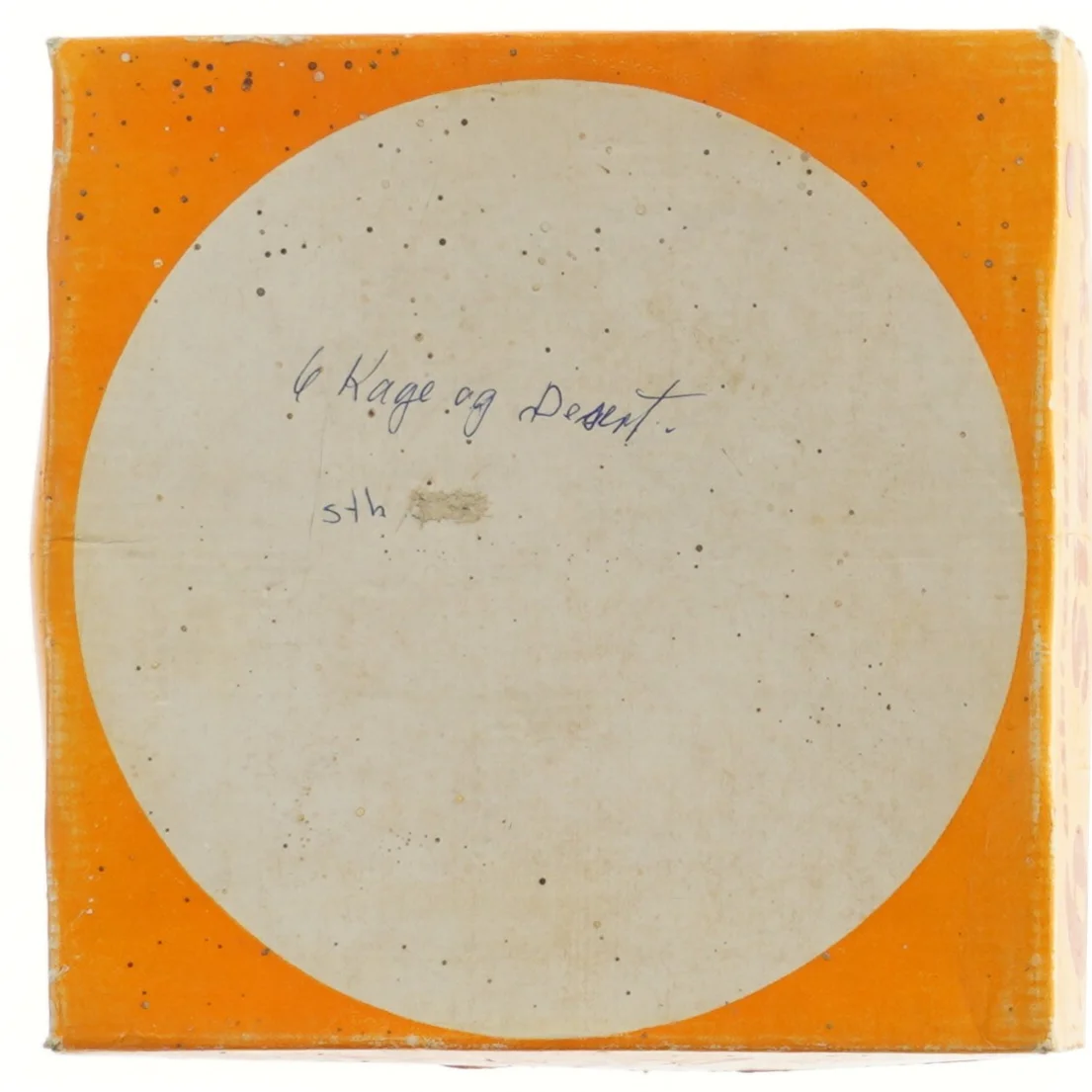 Desserttallerkener, 6 stykker (str. 6 styk ø 19 cm)