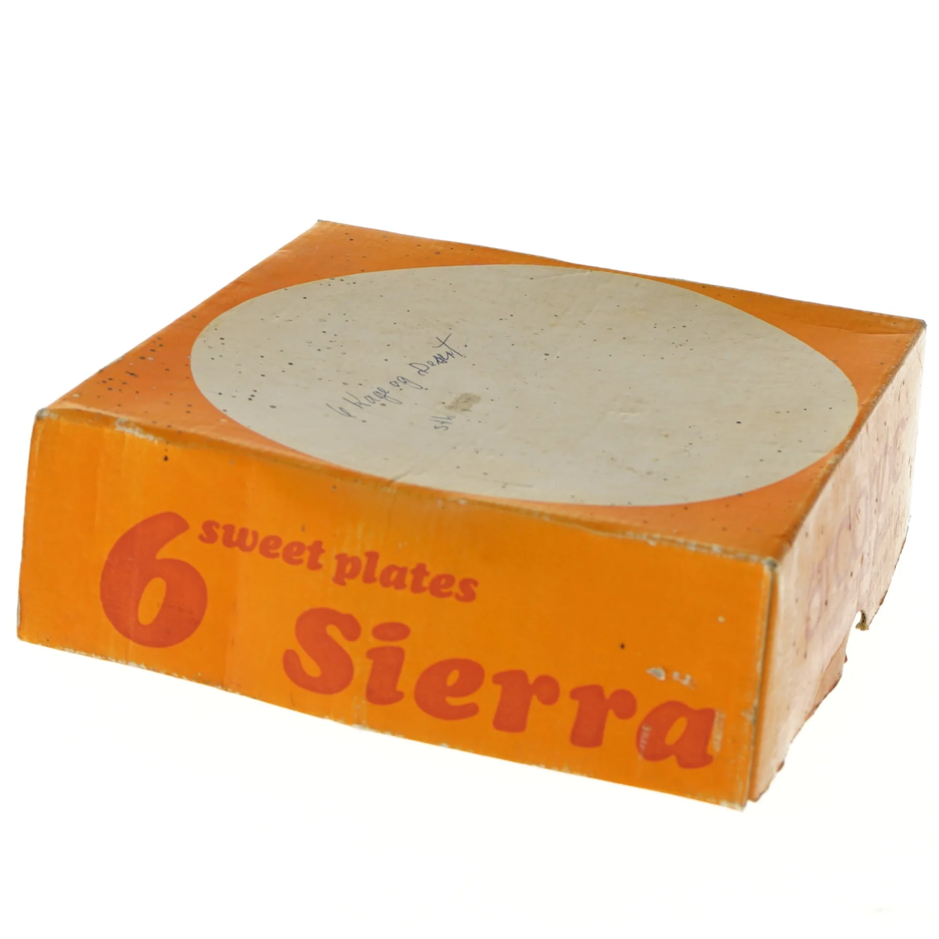 Desserttallerkener, 6 stykker (str. 6 styk ø 19 cm)