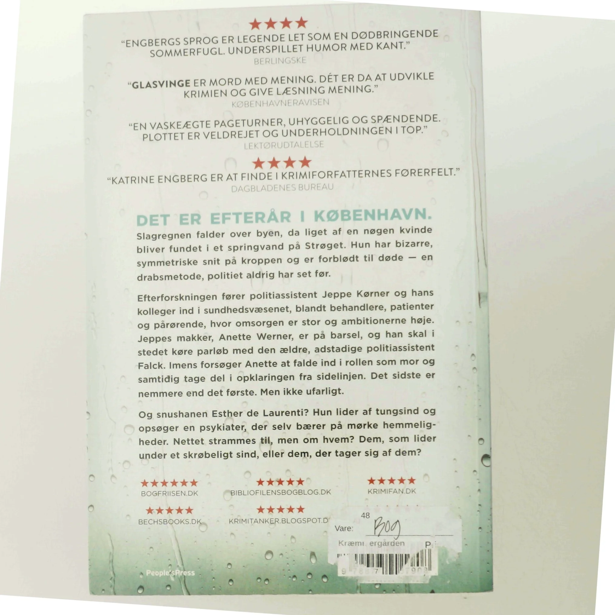 Glasvinge af Katrine Engberg fra People'sPress