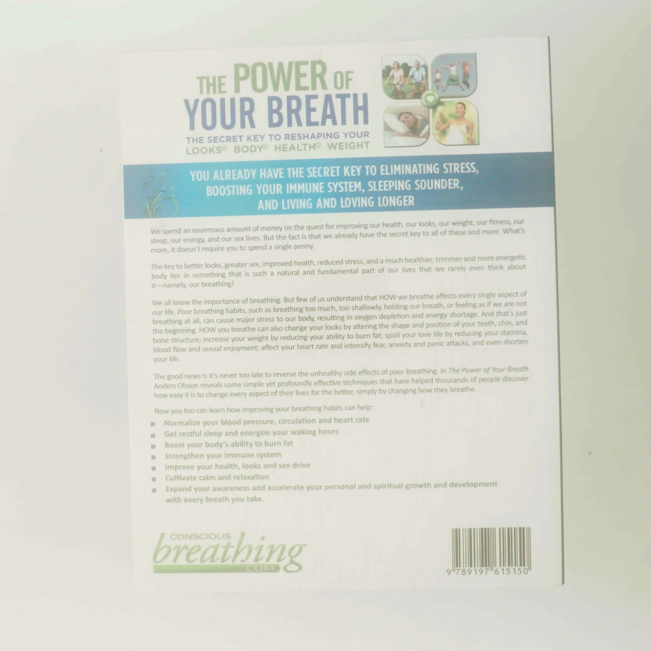 The Power of Your Breath af Anders Olsson (Bog)