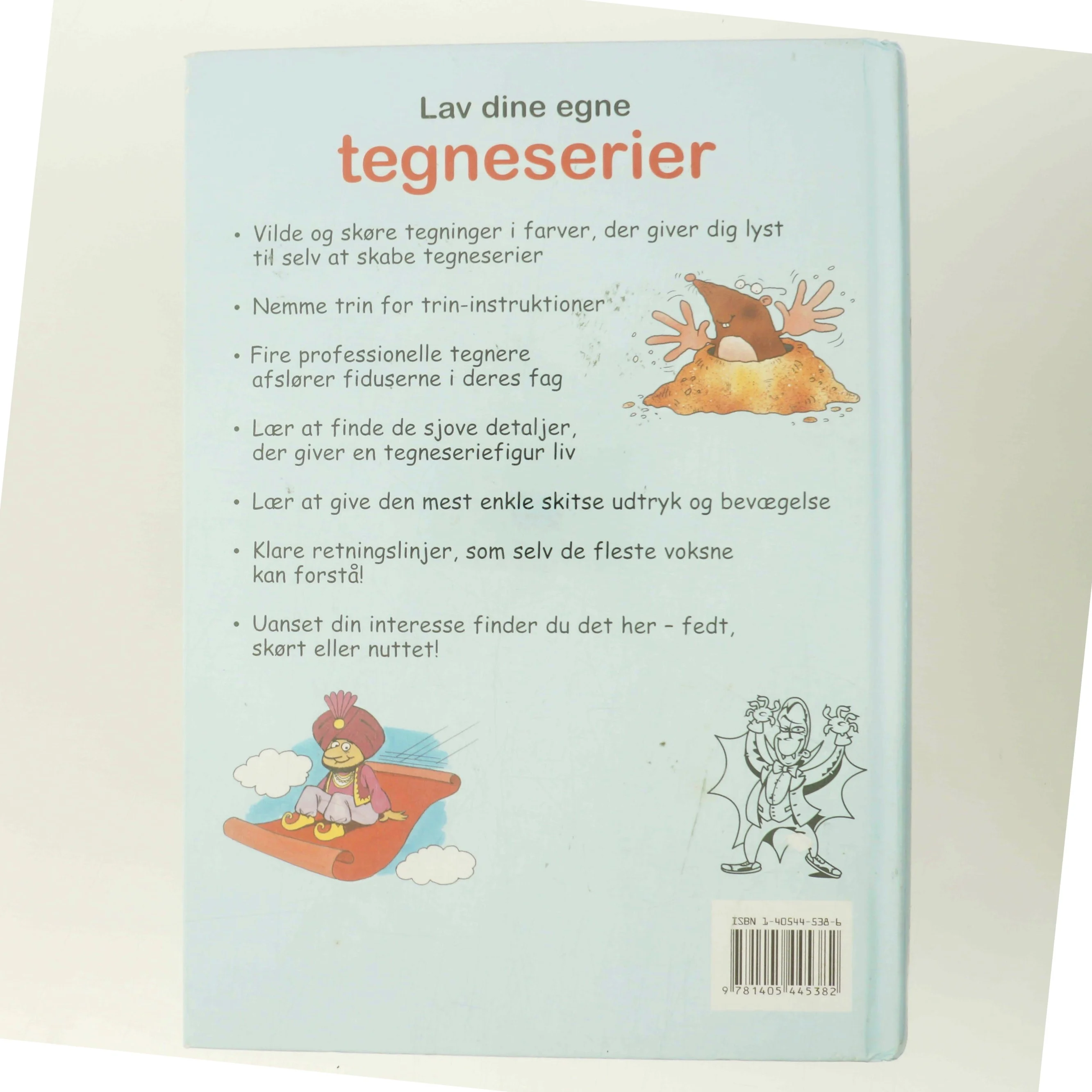 Lav dine egne tegneserier : trin for trin-guide til fantastiske tegneserier (Bog)