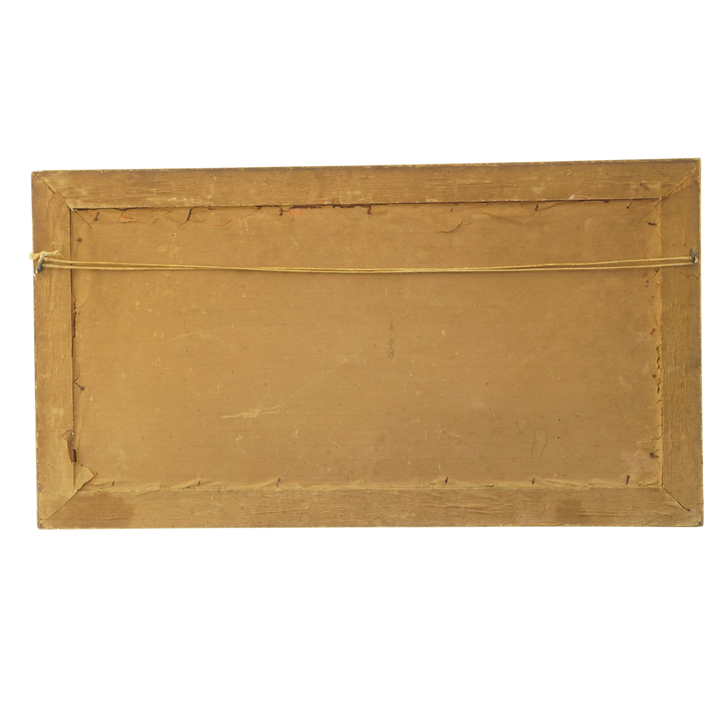 Maleri med guldramme (str. 54x29 cm)