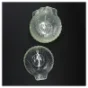 Glas Muslingeskaller skåle sæt 5 stk. fra Pyrex (str. 16 x 14 cm)