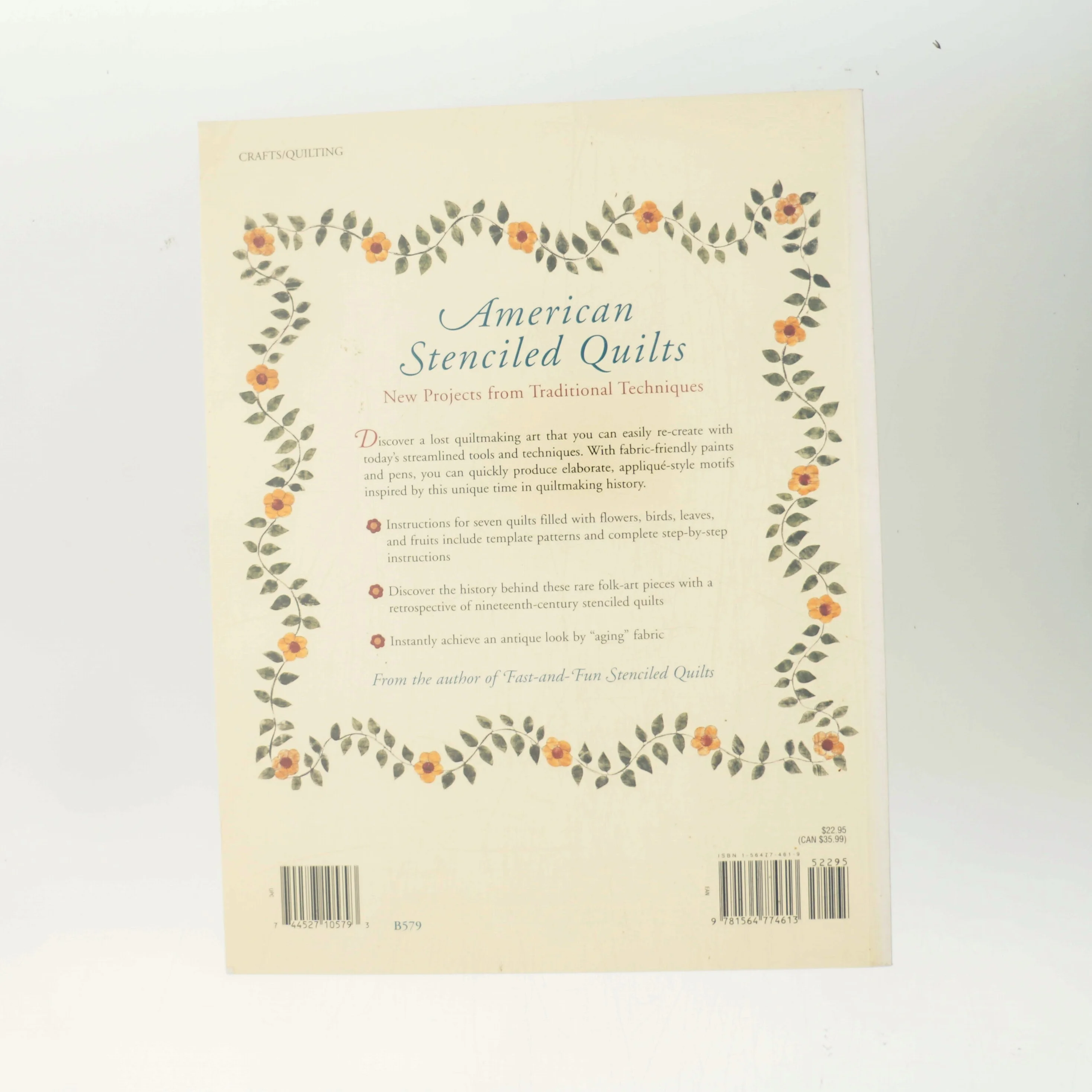 American Stenciled Quilts af Vicki Garnas (Bog)