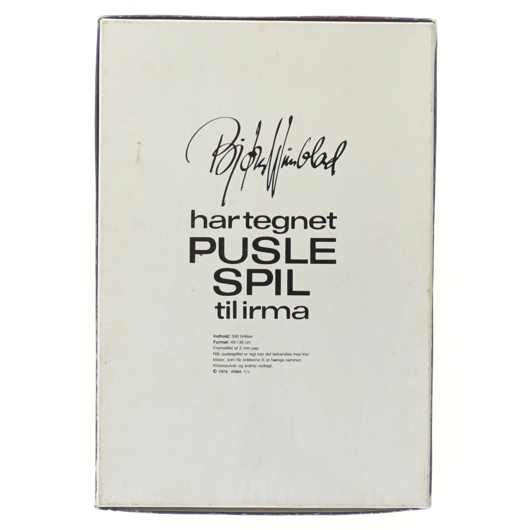 Bjorn Wiinblad Øst puslespil 500 brikker fra Bjørn Wiinblad (str. 500 brikker 49x36 cm)