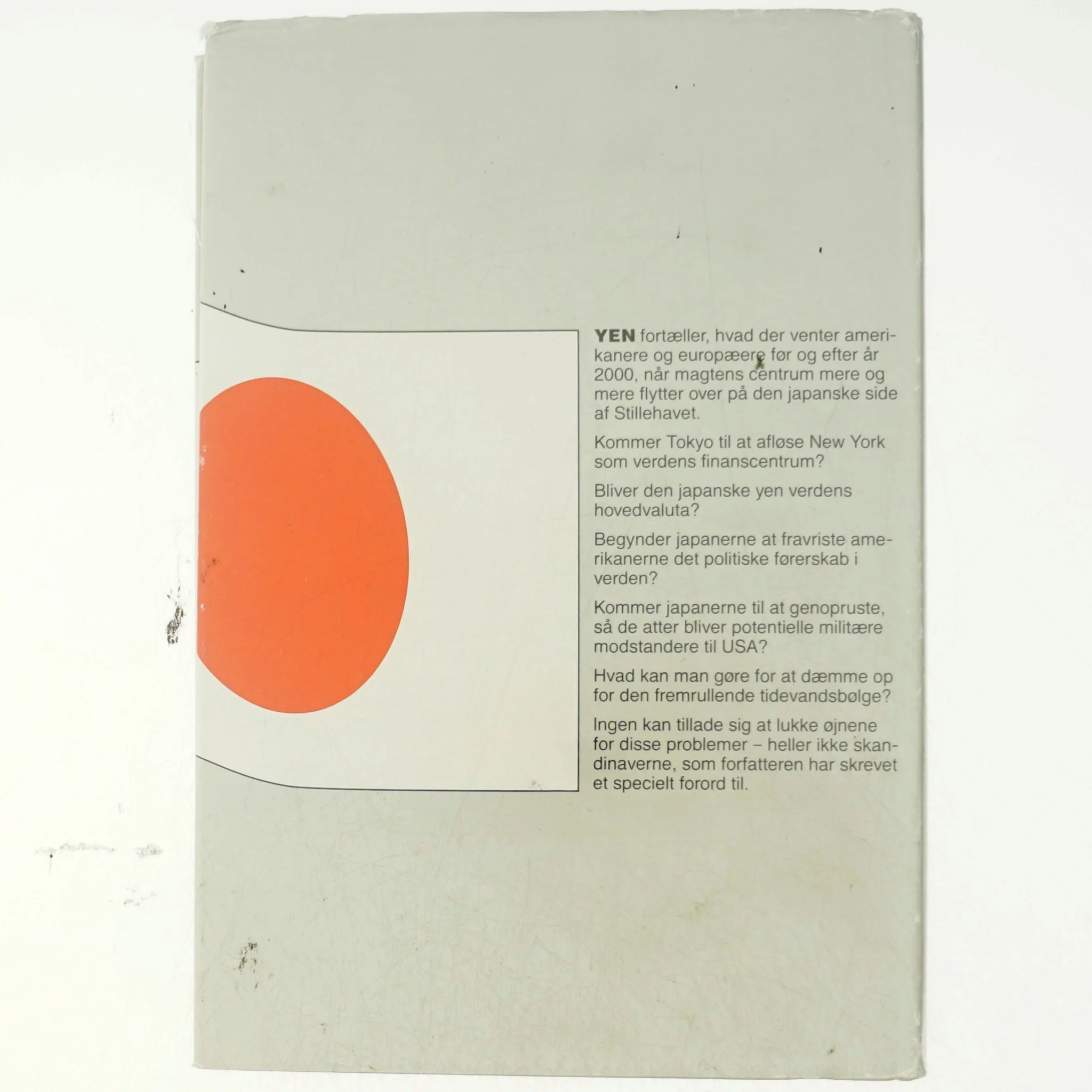 Yen - et spøgelse truer Europa og USA: Japan, Af Burstein, Daniel (bog)